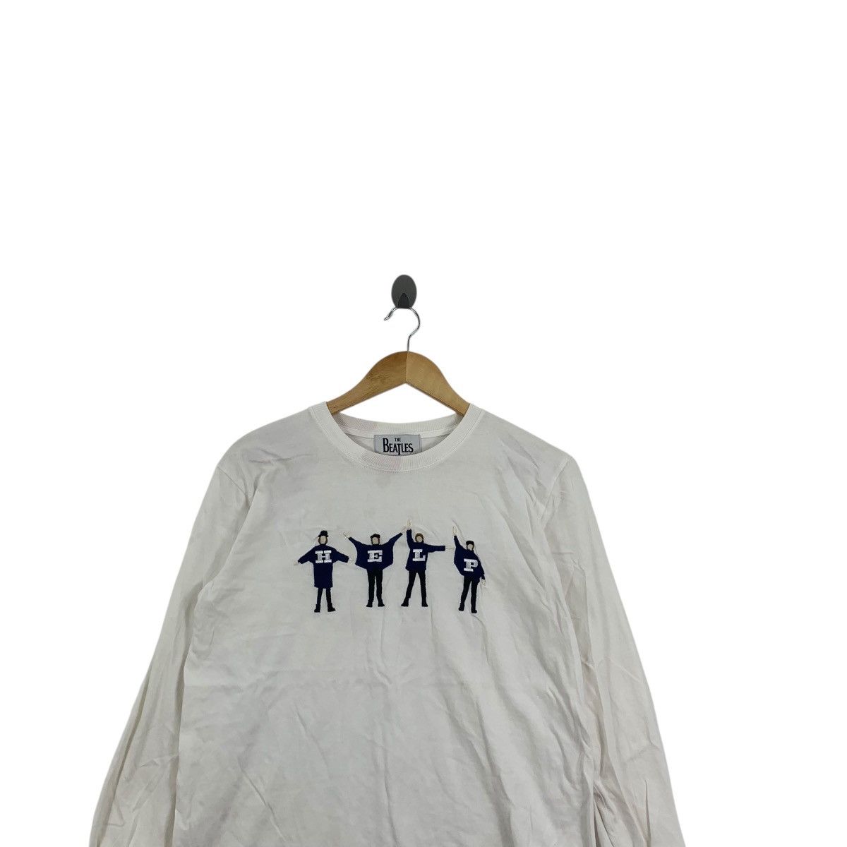 Band Tees SHIPS JAPAN x THE BEATLES Help Album Tee Shirt Top Promo Size M / US 6-8 / IT 42-44 - 2 Thumbnail
