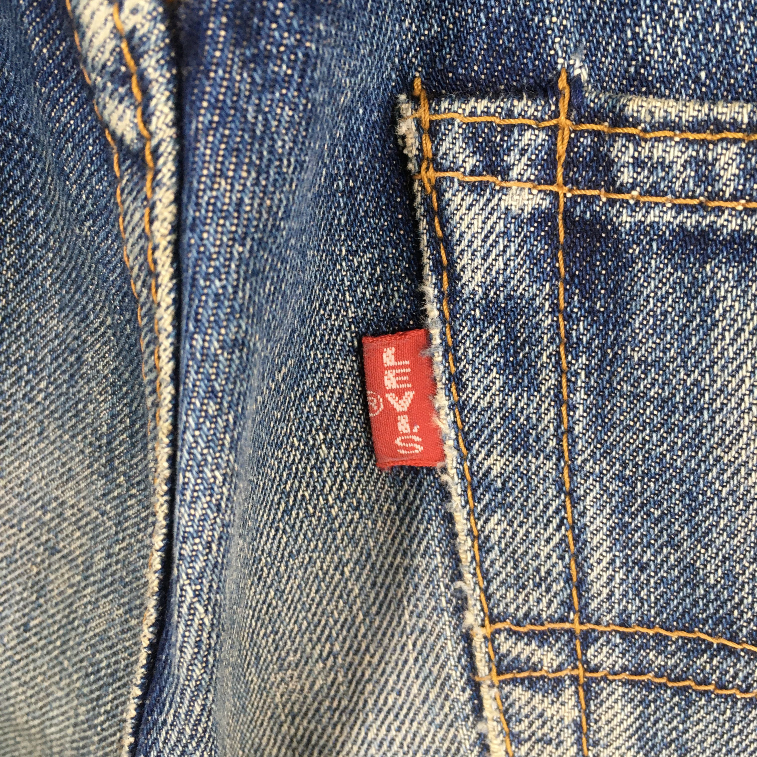 Levi's Size 29x28.5 Vintage 90's Levi's 502 Big E LVC Jeans S1959 Size US 29 - 13 Thumbnail