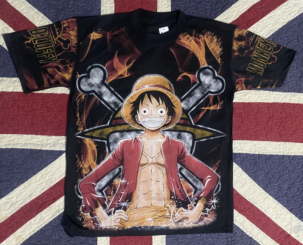 One Piece one piece x anime x bootleg x ovp x luffy x marineford Size US L / EU 52-54 / 3 - 2 Thumbnail