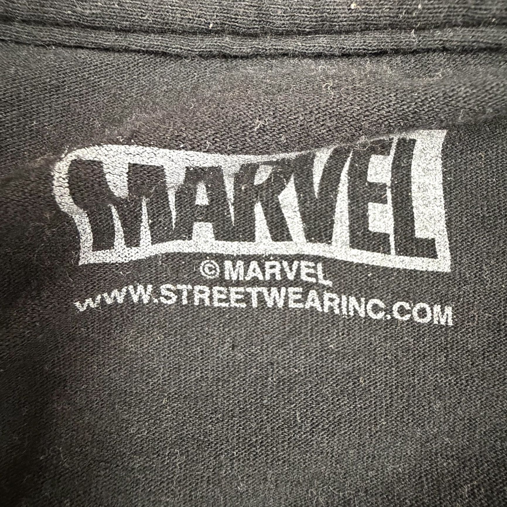 Vintage Marvel Hulk Shirt Mens 2XL Black Graphic Short Sleeve Crewneck T-Shirt Size US XXL / EU 58 / 5 - 4 Thumbnail