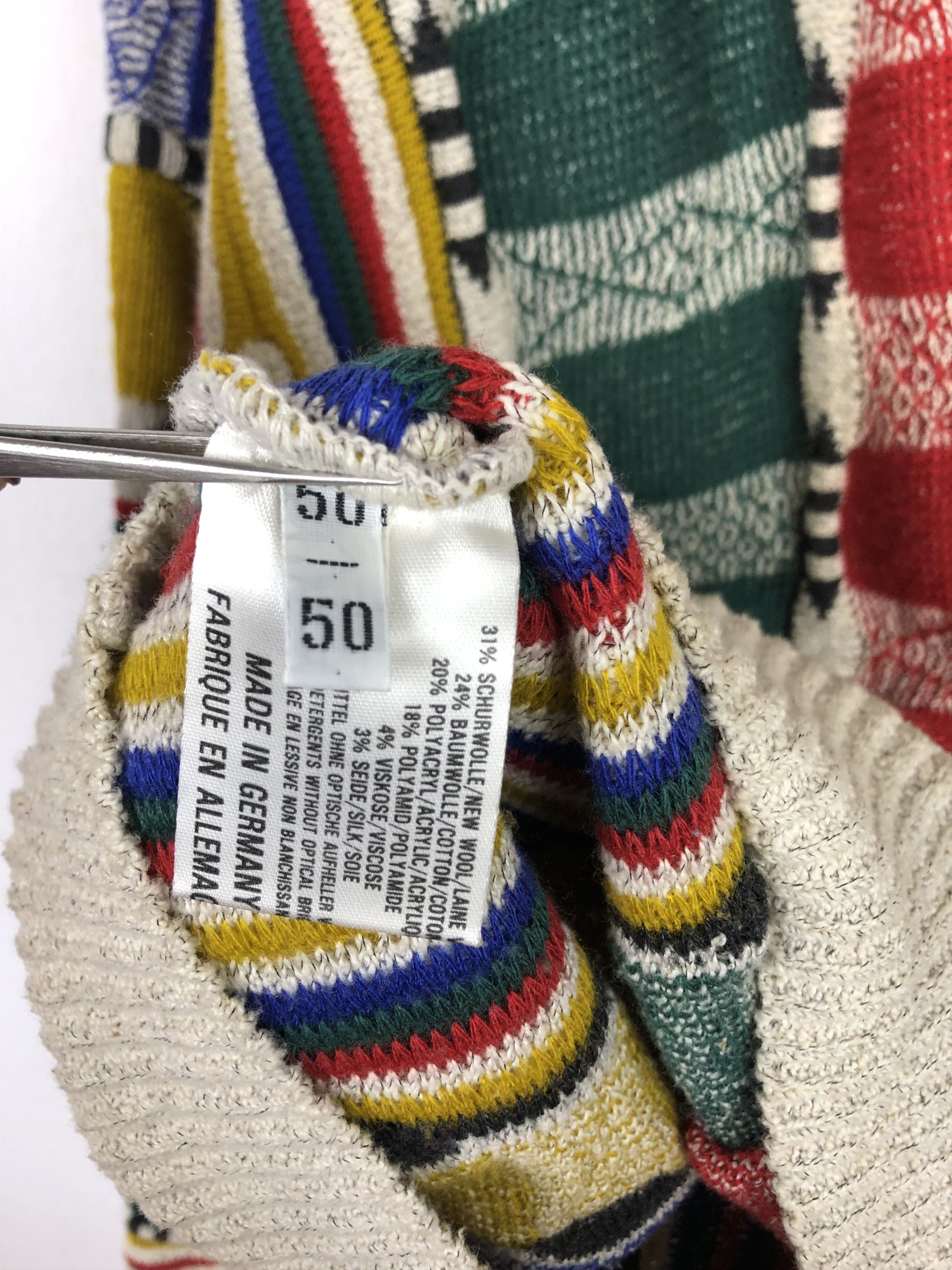 Carlo Colucci Vintage Carlo Colucci Sweater Pullover Jumper Googi Style Size US XL / EU 56 / 4 - 6 Thumbnail