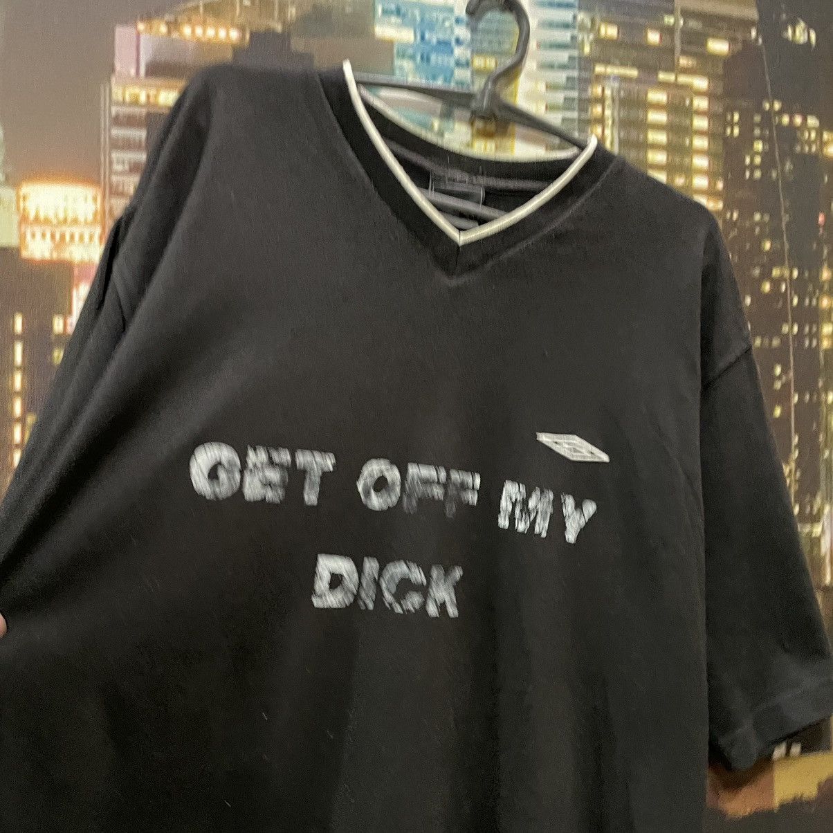 Umbro VINTAGE 90S UMBRO x GET OFF MY DICK PENIS FUNNY PORNO XXX Size US XL / EU 56 / 4 - 5 Thumbnail