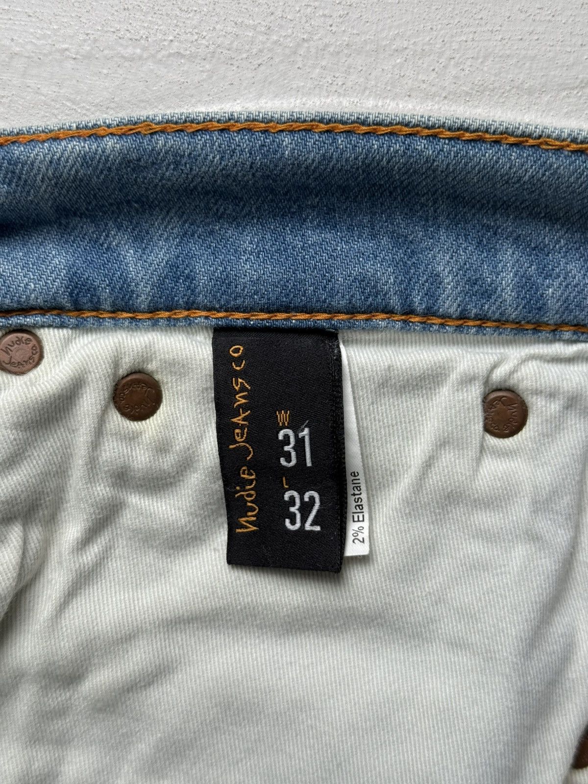 Nudie Jeans Nudie Jeans Denim Lean Dean Size US 31 - 4 Thumbnail