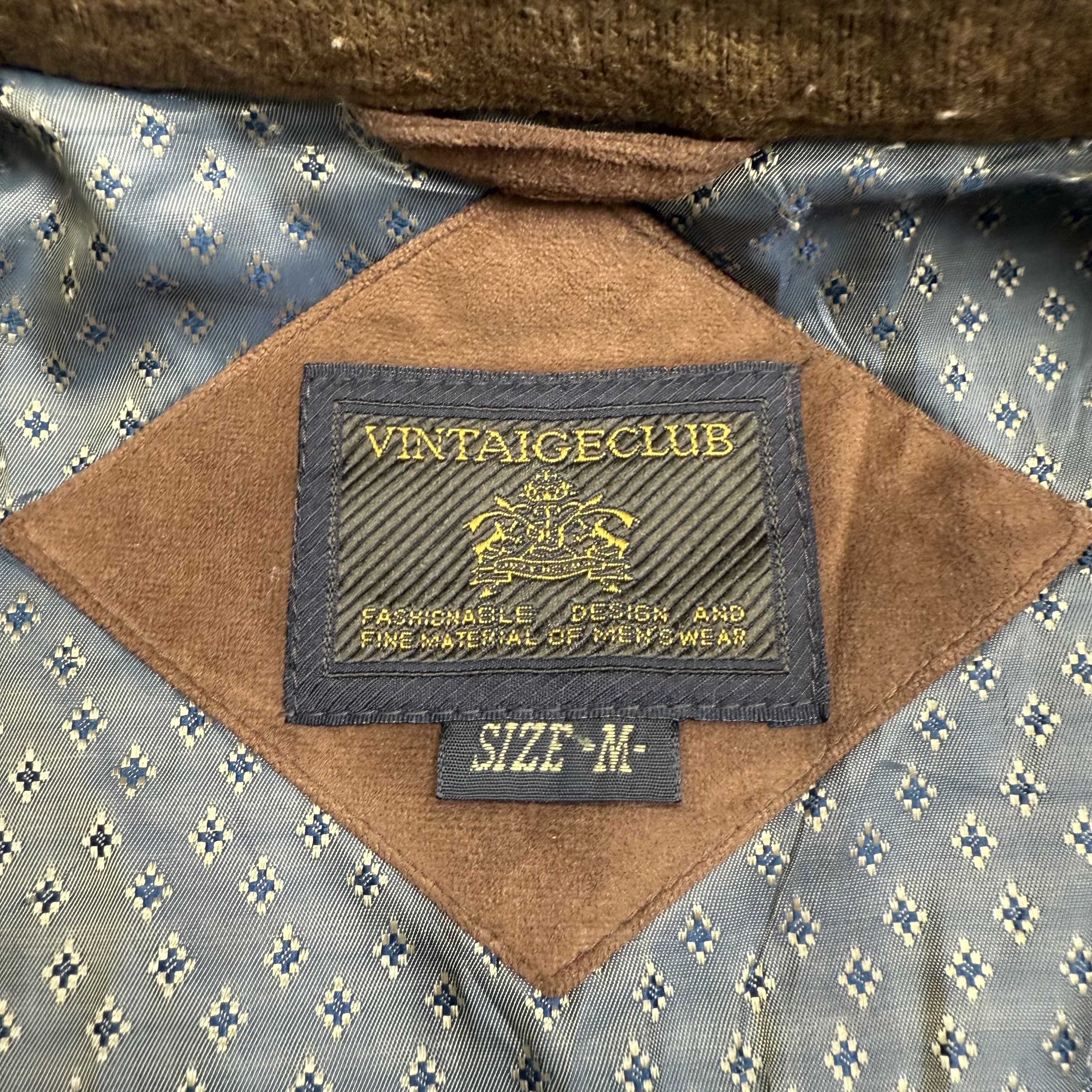 Vintage Vintage Club Suede Jacket Size US M / EU 48-50 / 2 - 6 Thumbnail