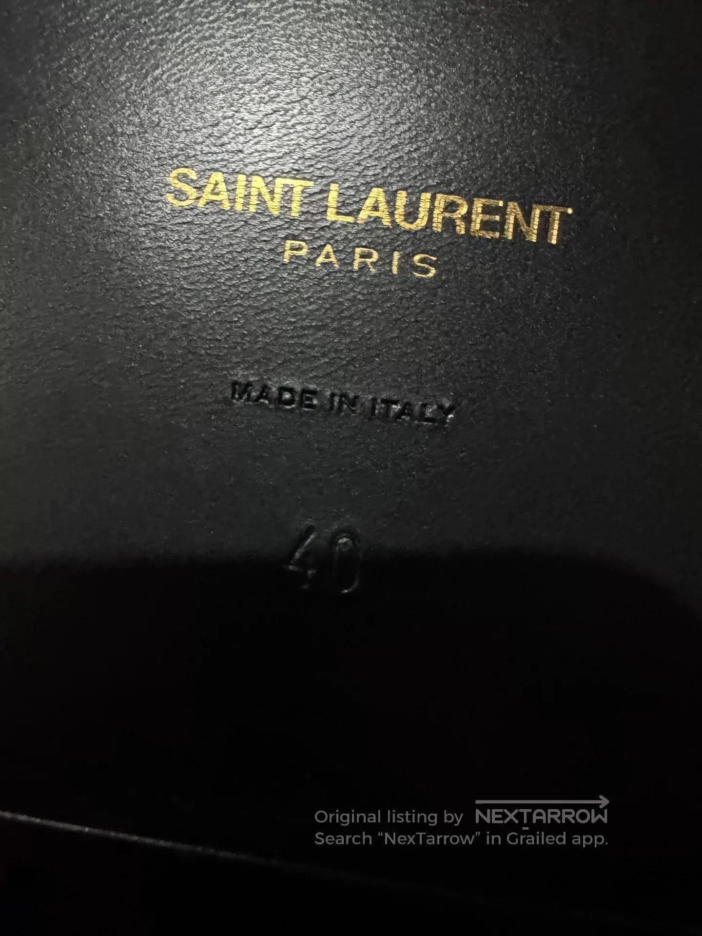 Saint Laurent Paris Saint Laurent Woven Slipper Sandals. Size US 7 / EU 40 - 6 Thumbnail