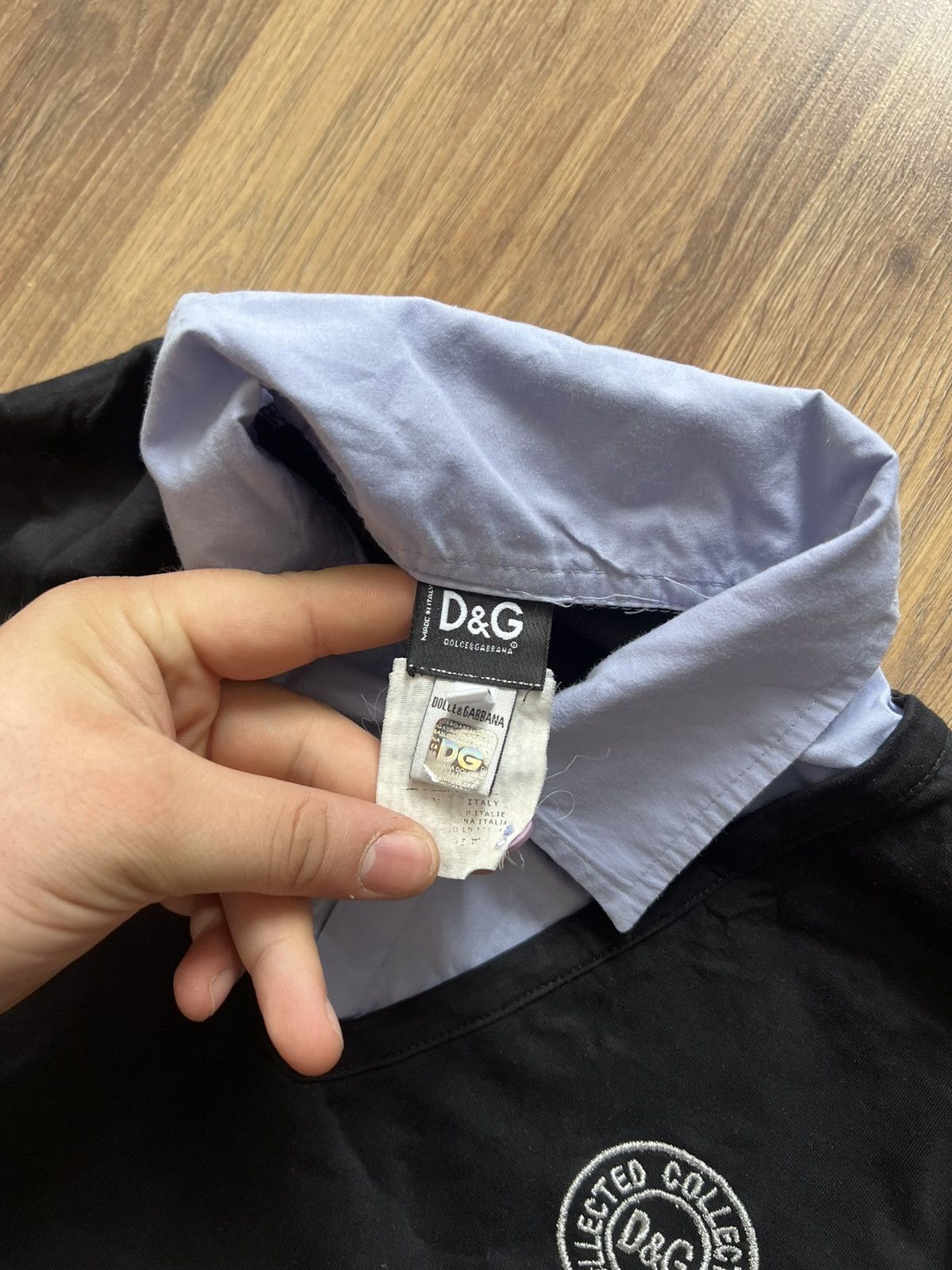 Dolce & Gabbana D&G Layered V-Neck Longsleeve Size M / US 6-8 / IT 42-44 - 6 Thumbnail