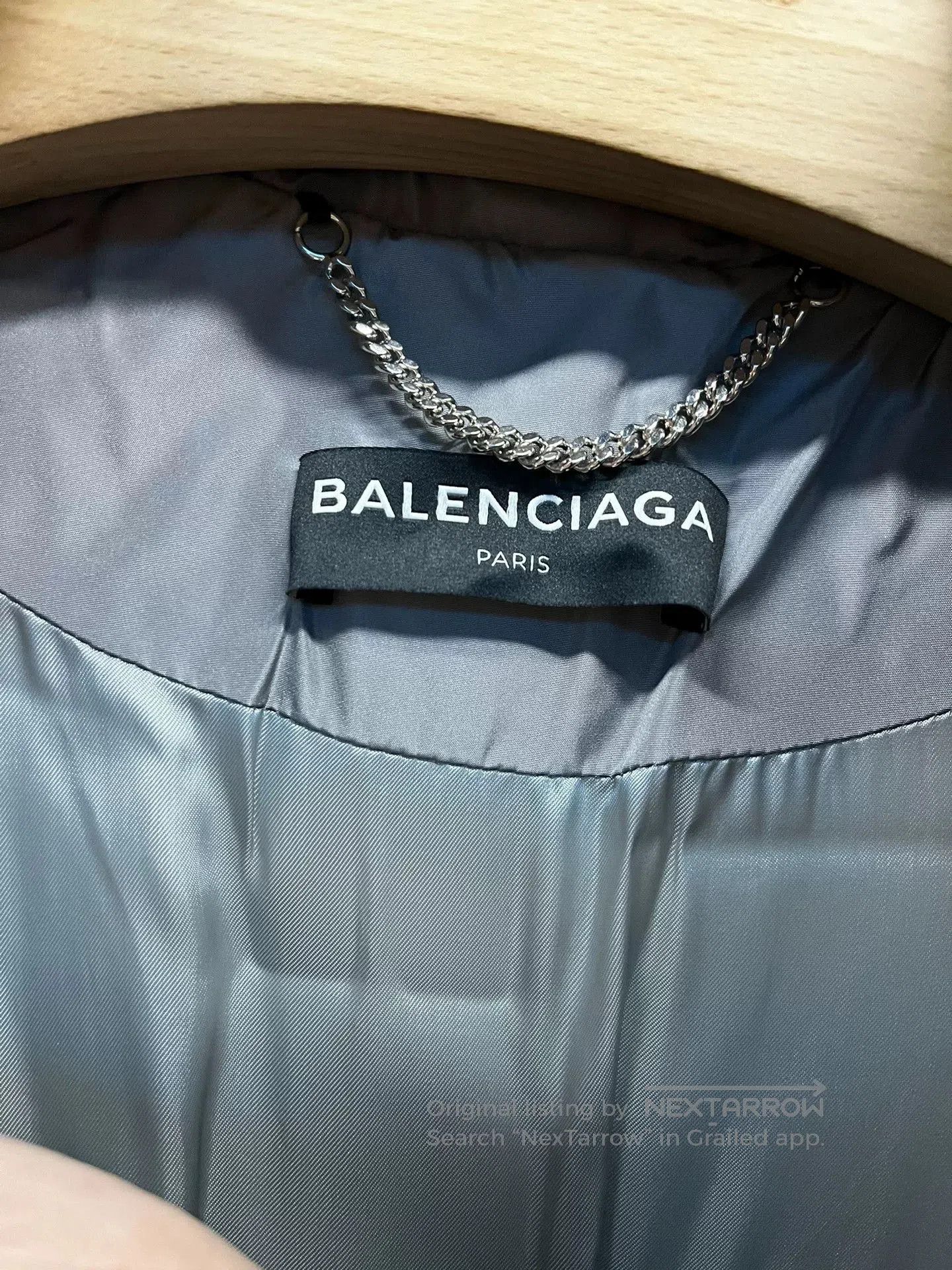 Balenciaga Balenciaga Gray Down Jacket Size 44. Size US S / EU 44-46 / 1 - 8 Thumbnail