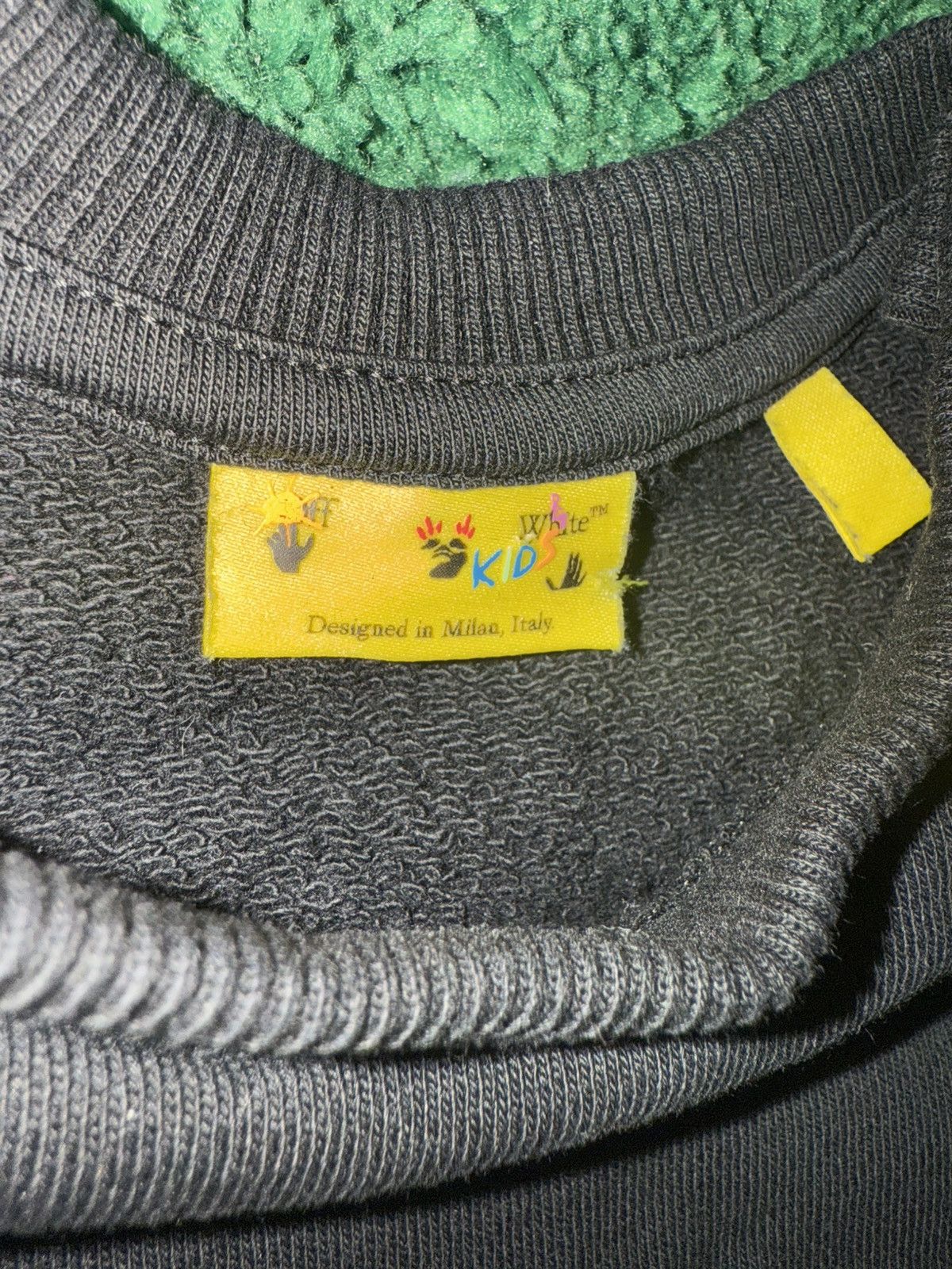 Off-White Kids OffWhite Crewneck 6-9 Months Size US XXS / EU 40 - 4 Thumbnail