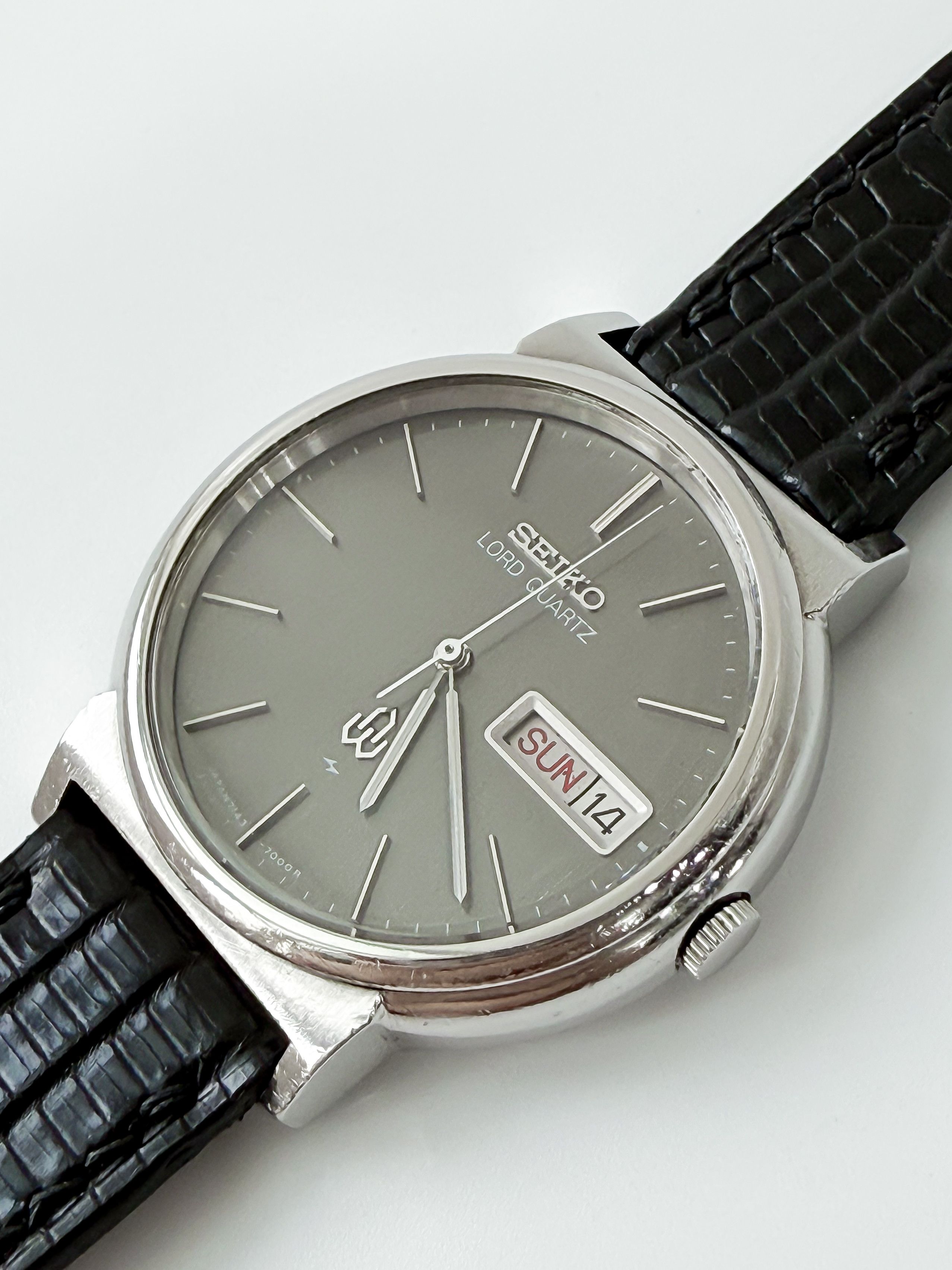 Seiko Seiko Lord Quartz 7143-7000 Dark Gray Dial Size ONE SIZE - 3 Thumbnail