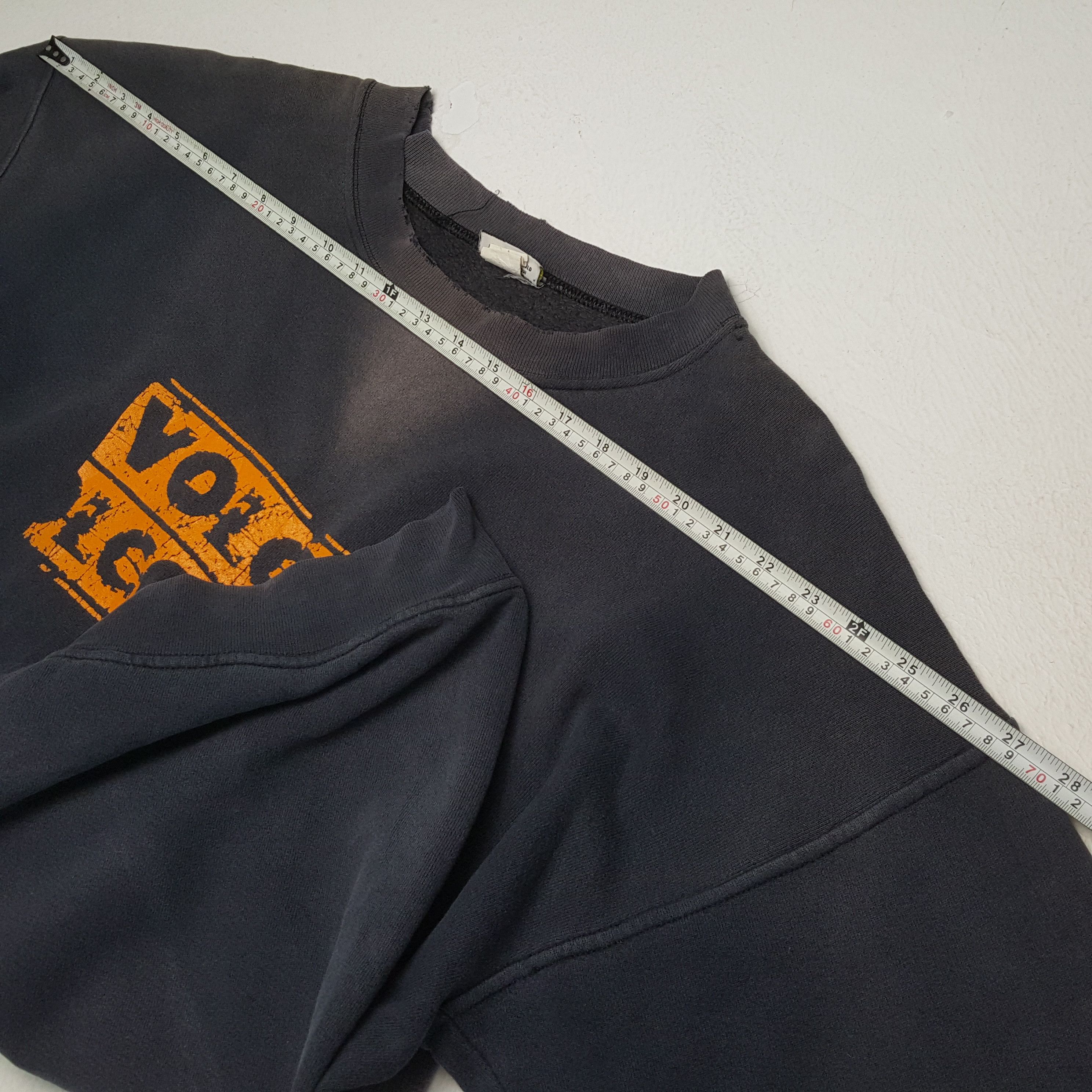 Vintage × Volcom VOLCOM Skateboard Streetwear Distressed Vintage Sweatshirt Size US XL / EU 56 / 4 - 4 Thumbnail