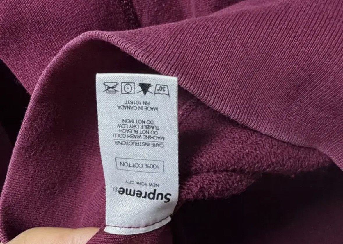 Supreme Supreme X Kids 40oz Burgundy Hoodie Size US M / EU 48-50 / 2 - 5 Thumbnail