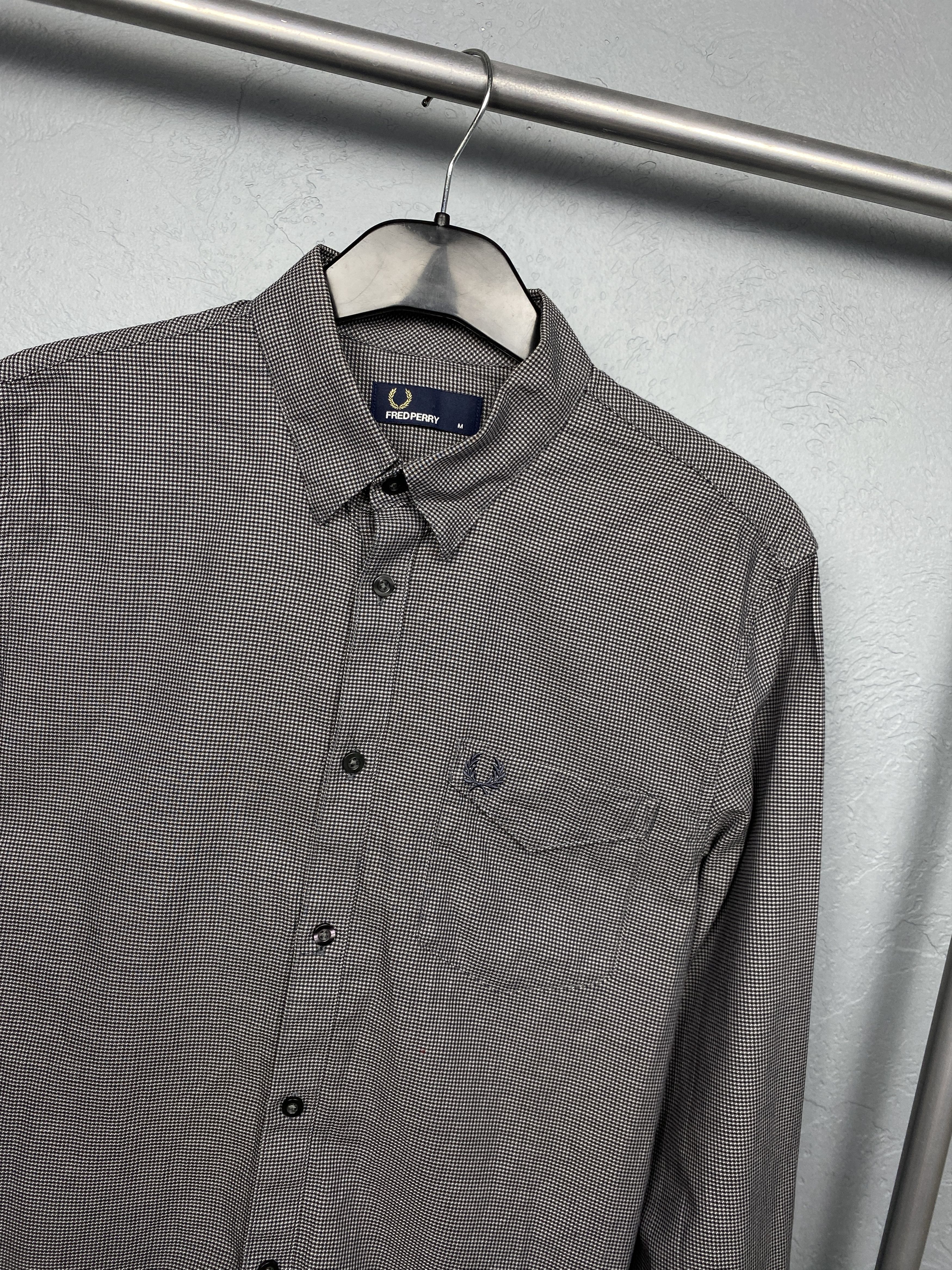 Fred Perry Fred Perry Mens Long Sleeve Shirt Size US M / EU 48-50 / 2 - 2 Thumbnail