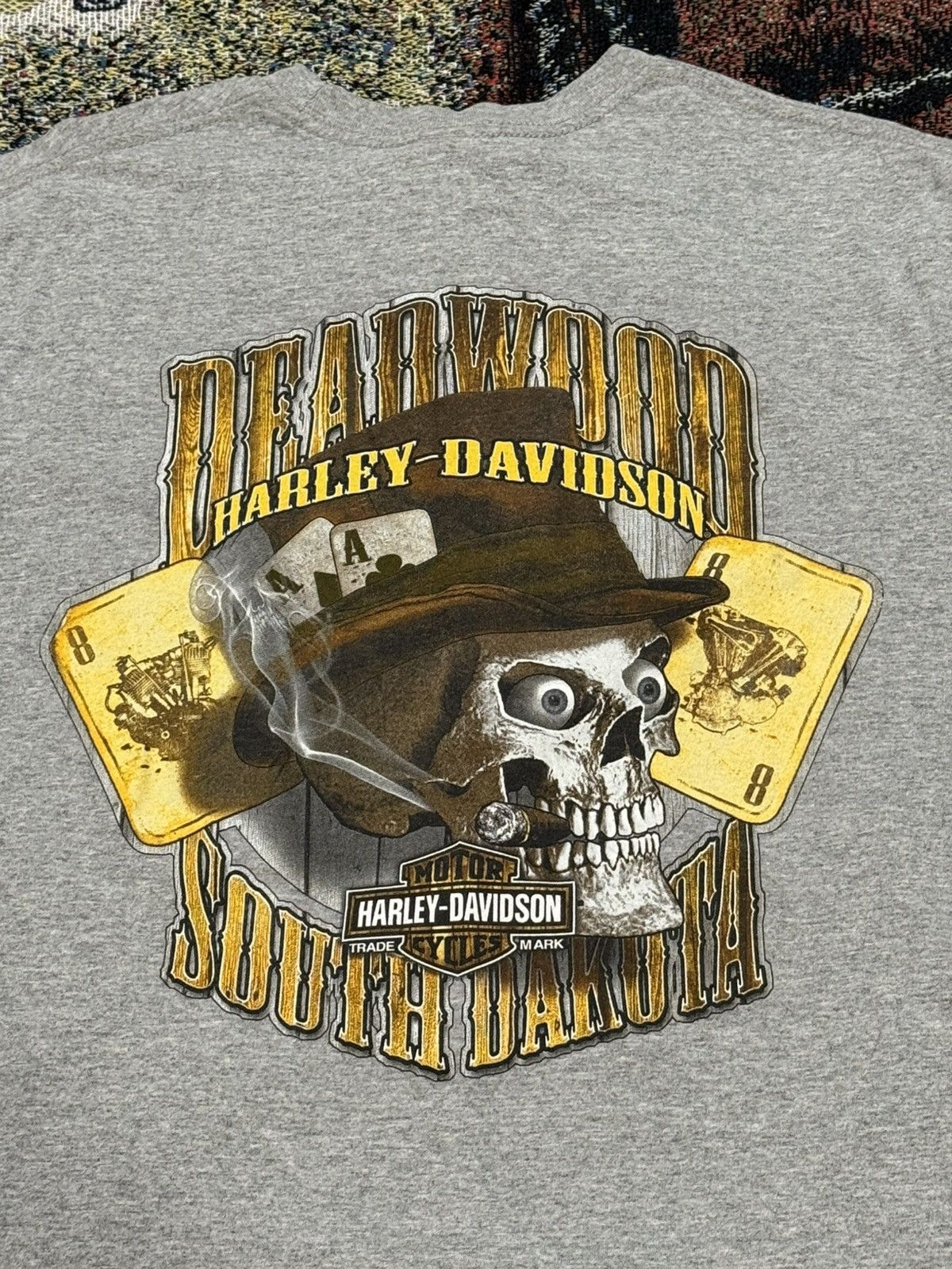 Harley Davidson Harley Davidson Deadwood South Dakota Tee Size US XL / EU 56 / 4 - 2 Thumbnail