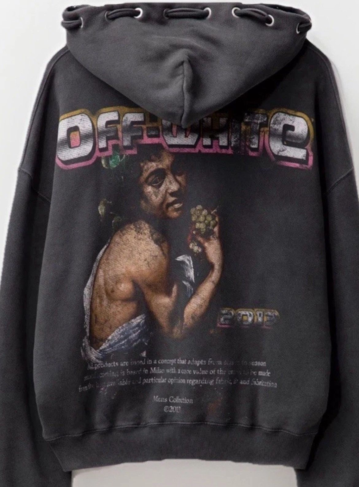 Off-White OFF-WHITE⚡️Mens Size Small "Digit Bacchus" Oversized hoodie Size US S / EU 44-46 / 1 - 3 Thumbnail