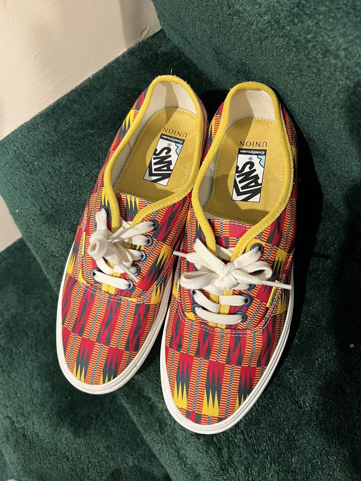 Union LA Vans Authentic Union Kente Cloth Size US 9 / EU 42 - 6 Thumbnail