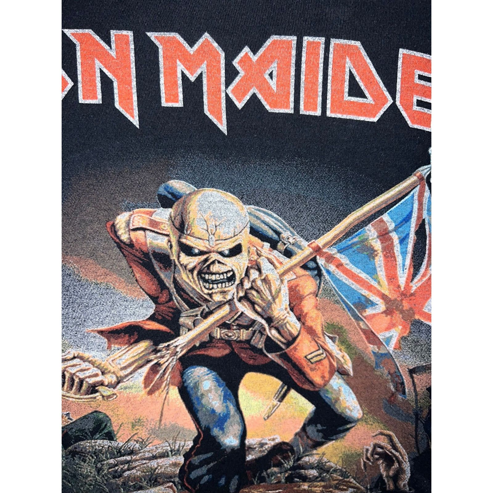 Tultex 2010s Iron Maiden Metal Band Concert Tour Black Shirt Tee M Size US M / EU 48-50 / 2 - 5 Thumbnail