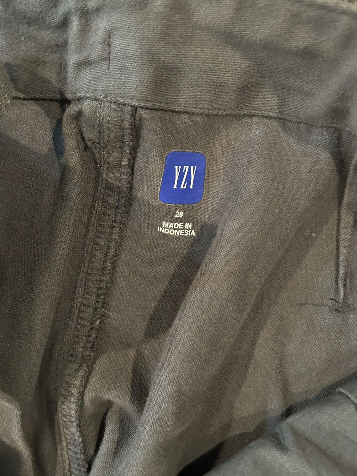 Gap × Yeezy Yeezy gap engineered by Balenciaga Sateen Green cargo pants Size US 28 / EU 44 - 3 Thumbnail