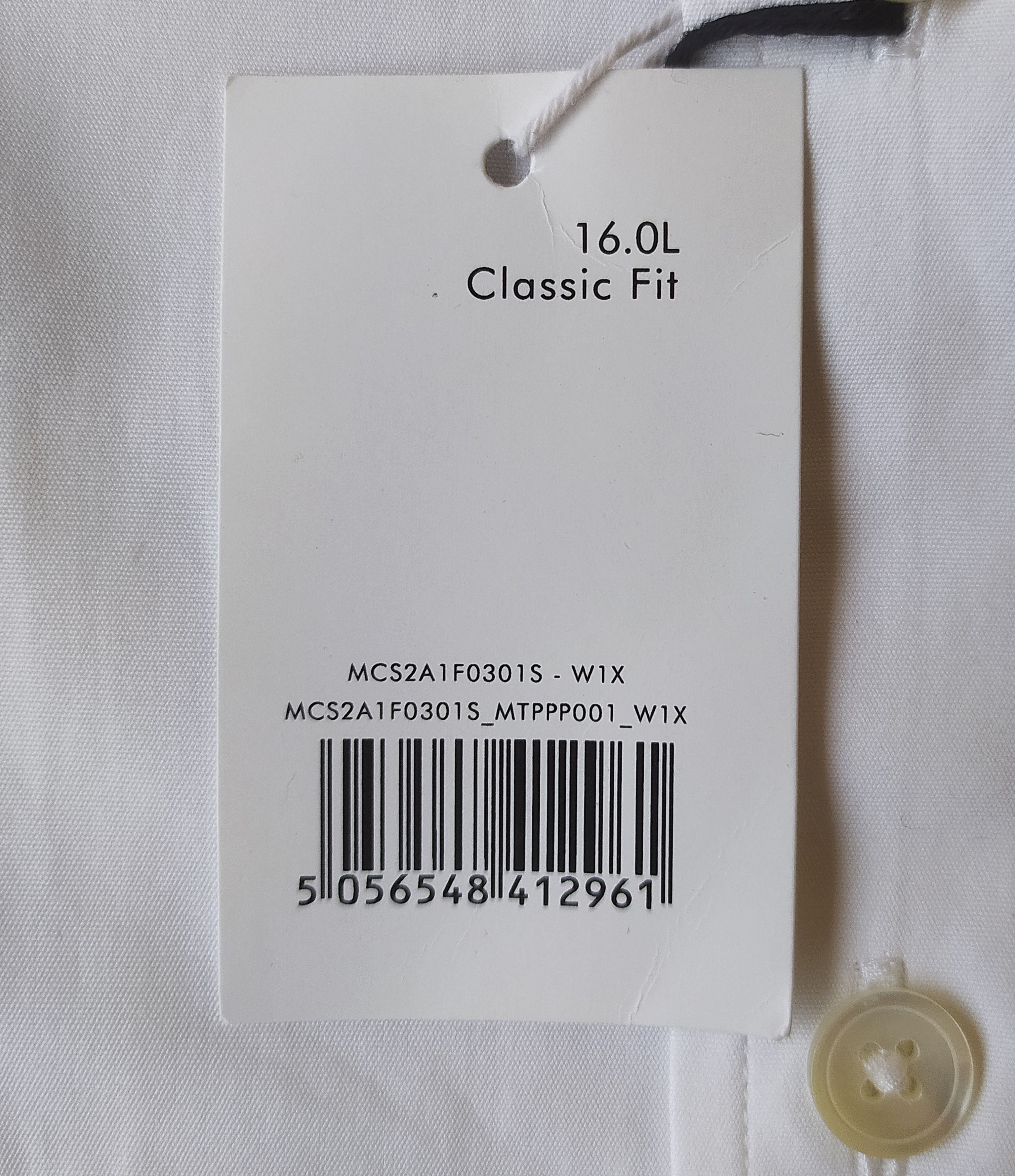Thomas Pink Thomas Pink Formal Poplin Shirt Free Shipping T/73 Size US L / EU 52-54 / 3 - 6 Thumbnail