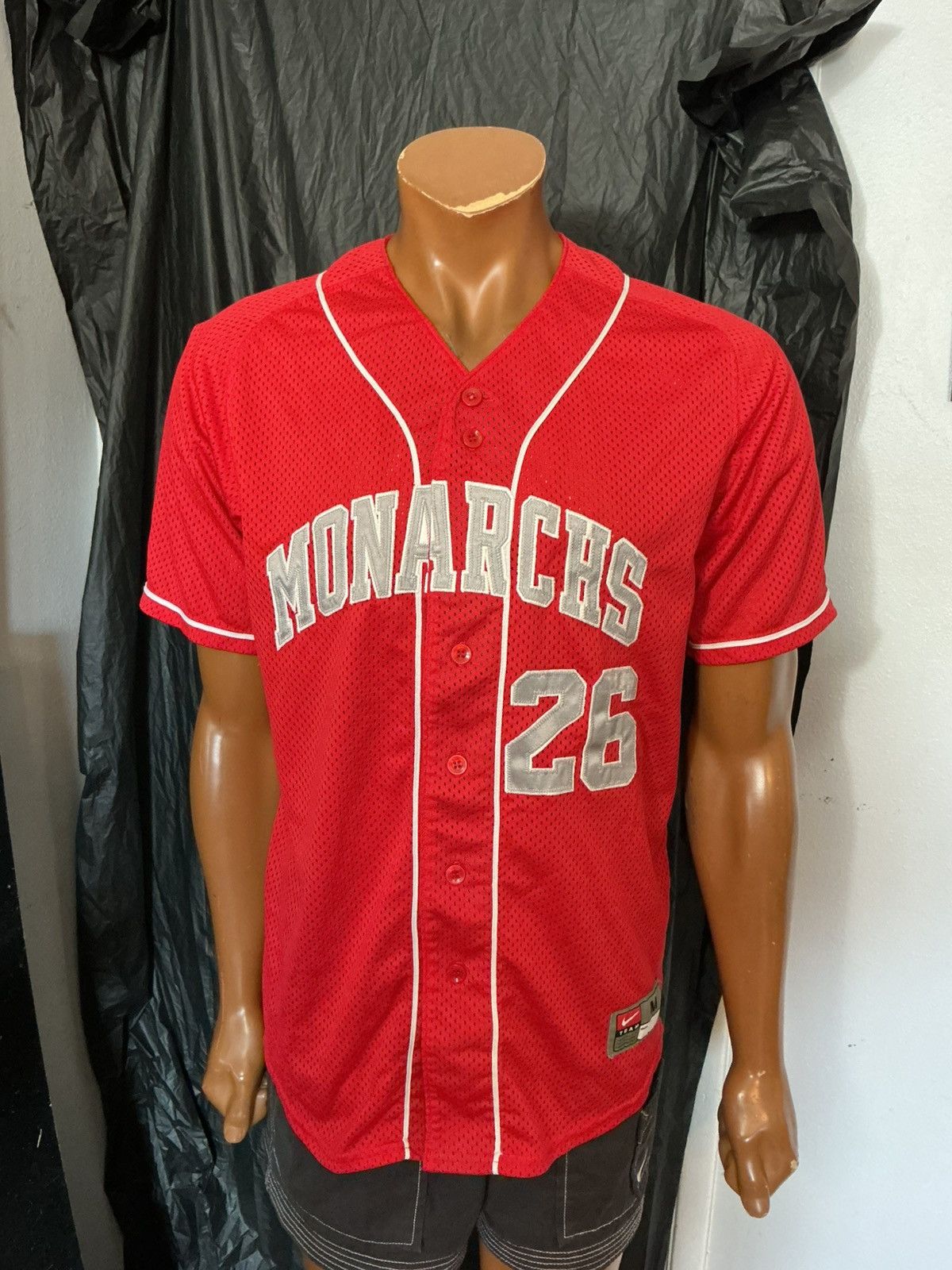 Nike Nike Team Mater Dei High School Monarchs Baseball Jersey Size US M / EU 48-50 / 2 - 8 Thumbnail