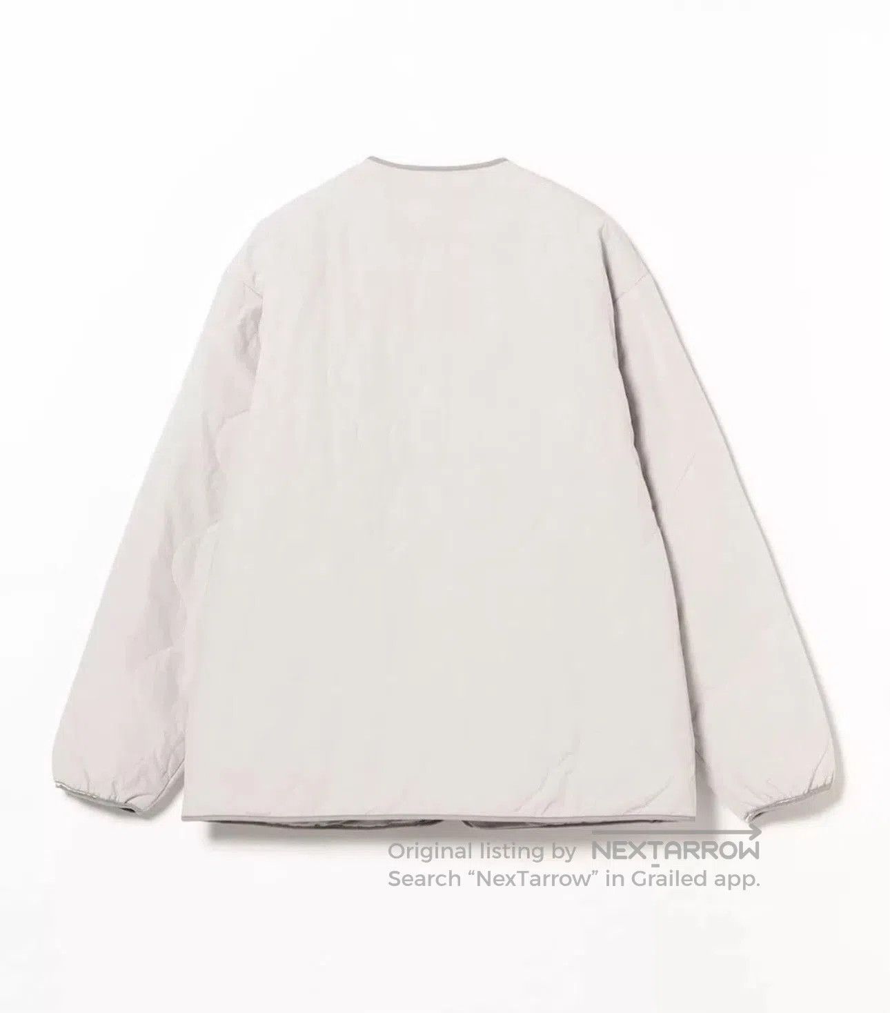 Beams Japan BEAMS Collarless Down Military Jacket. Size US L / EU 52-54 / 3 - 4 Thumbnail