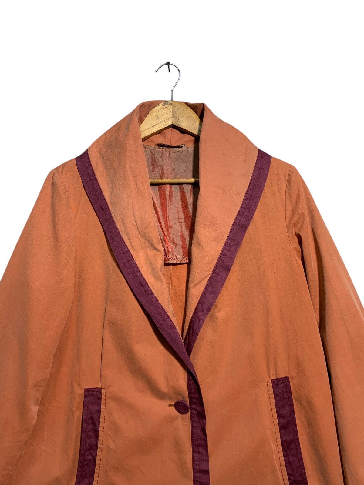 Romeo Gigli 🔥ROMEO GIGLI ORANGE BRICKS JACKETS Size M / US 6-8 / IT 42-44 - 4 Thumbnail