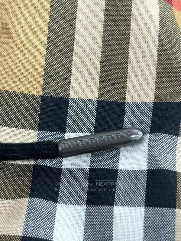 Burberry Burberry Khaki Check Pattern Women's Casual Pants. Size 23" - 5 Thumbnail