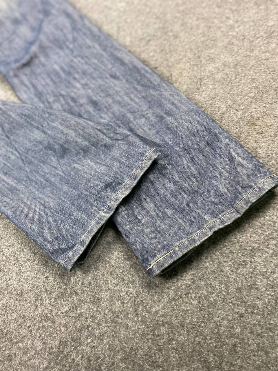 Levi's levis 514 paint splatter design denim Size US 33 - 6 Thumbnail