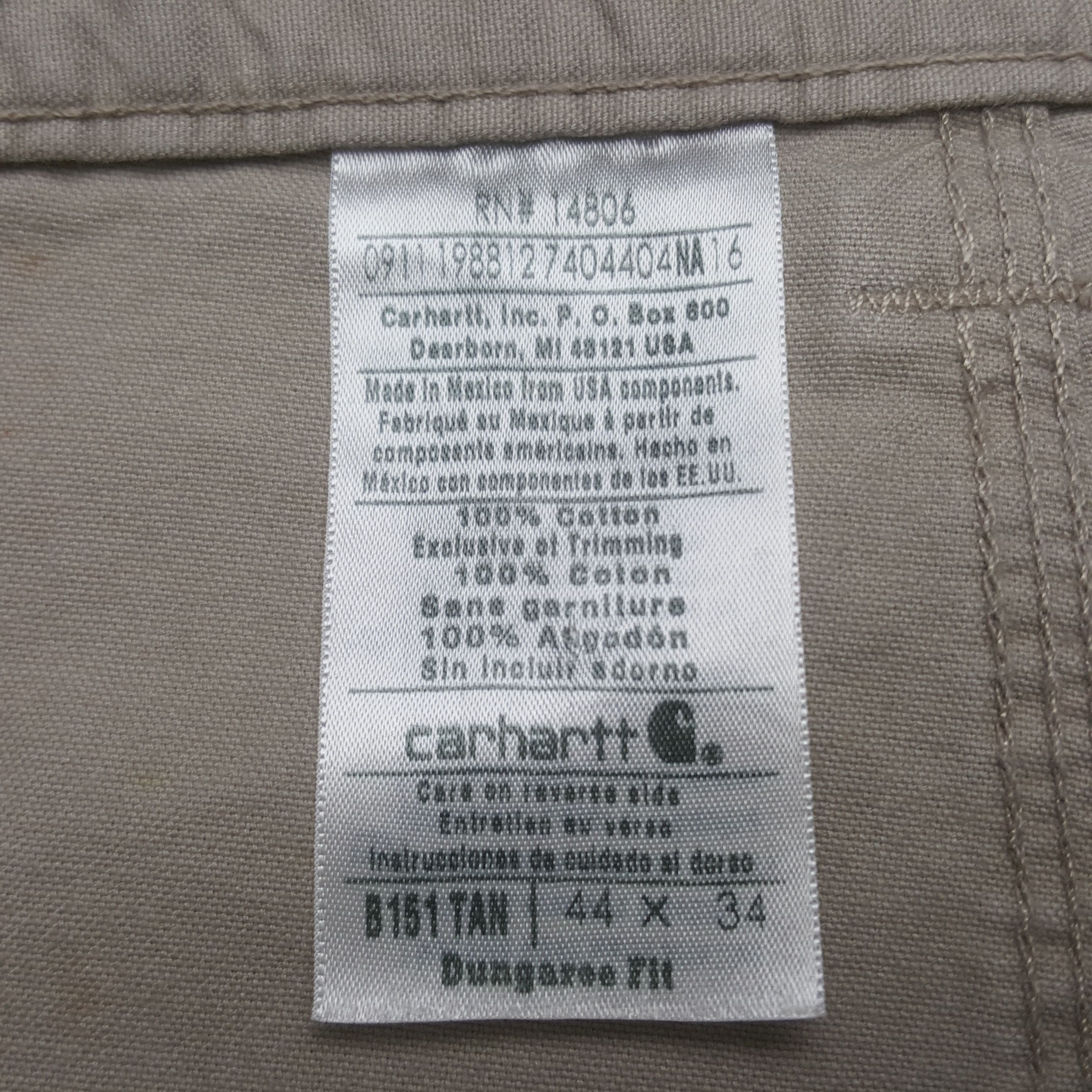 Carhartt Vintage Carhartt Casual Pants Size US 42 / EU 58 - 14 Thumbnail