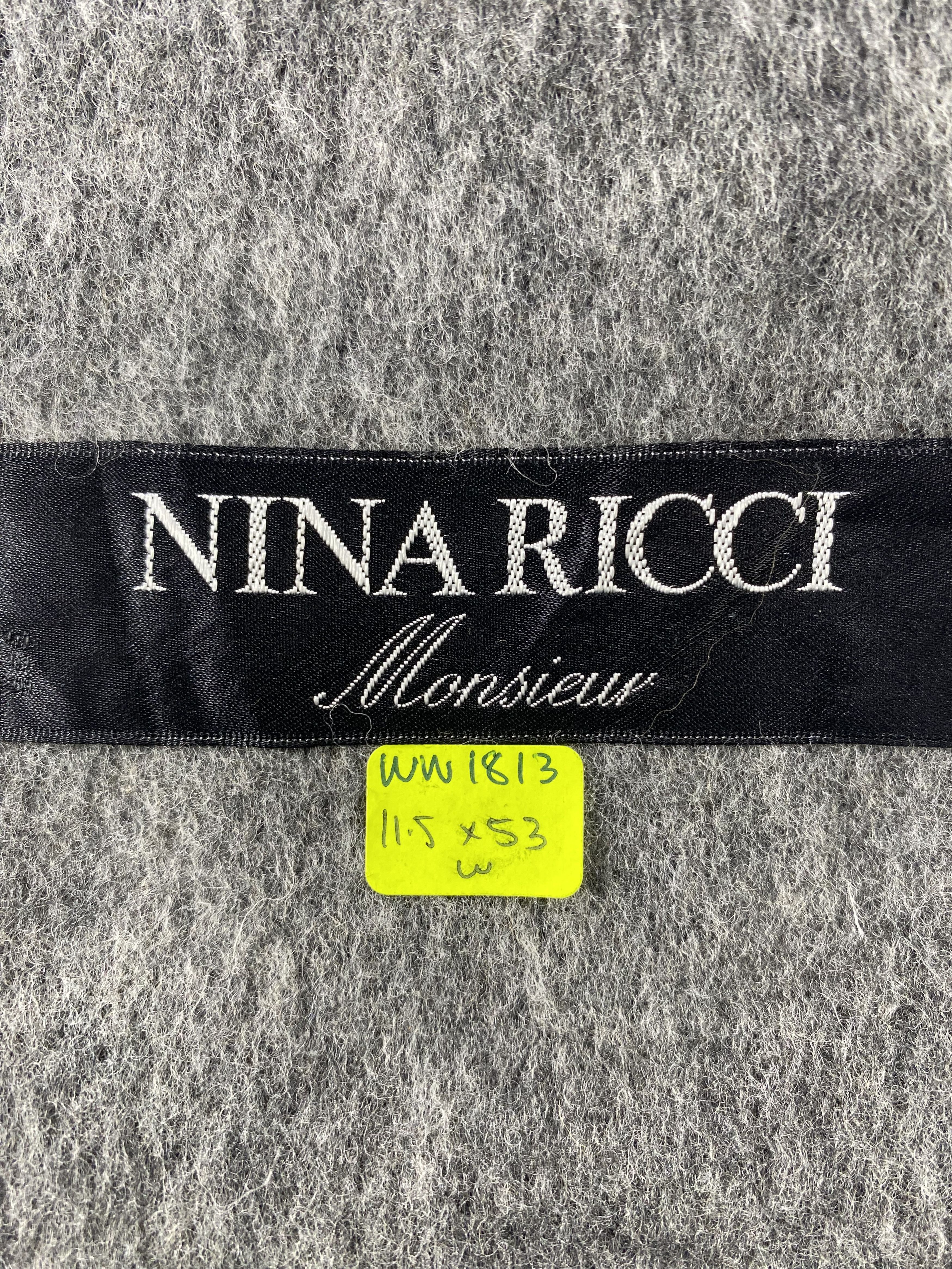 Vintage Nina Ricci Scarf / Muffler / Neckwear Size ONE SIZE - 10 Thumbnail