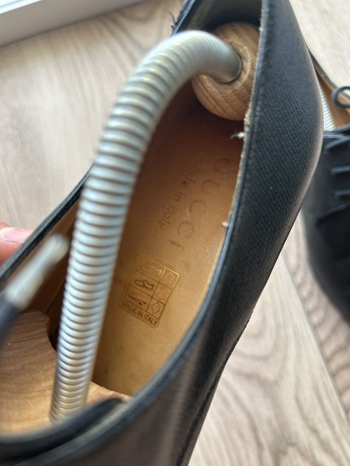 Gucci Gucci Formal Shoes Leather Brown 👞 Size US 7 / EU 40 - 6 Thumbnail