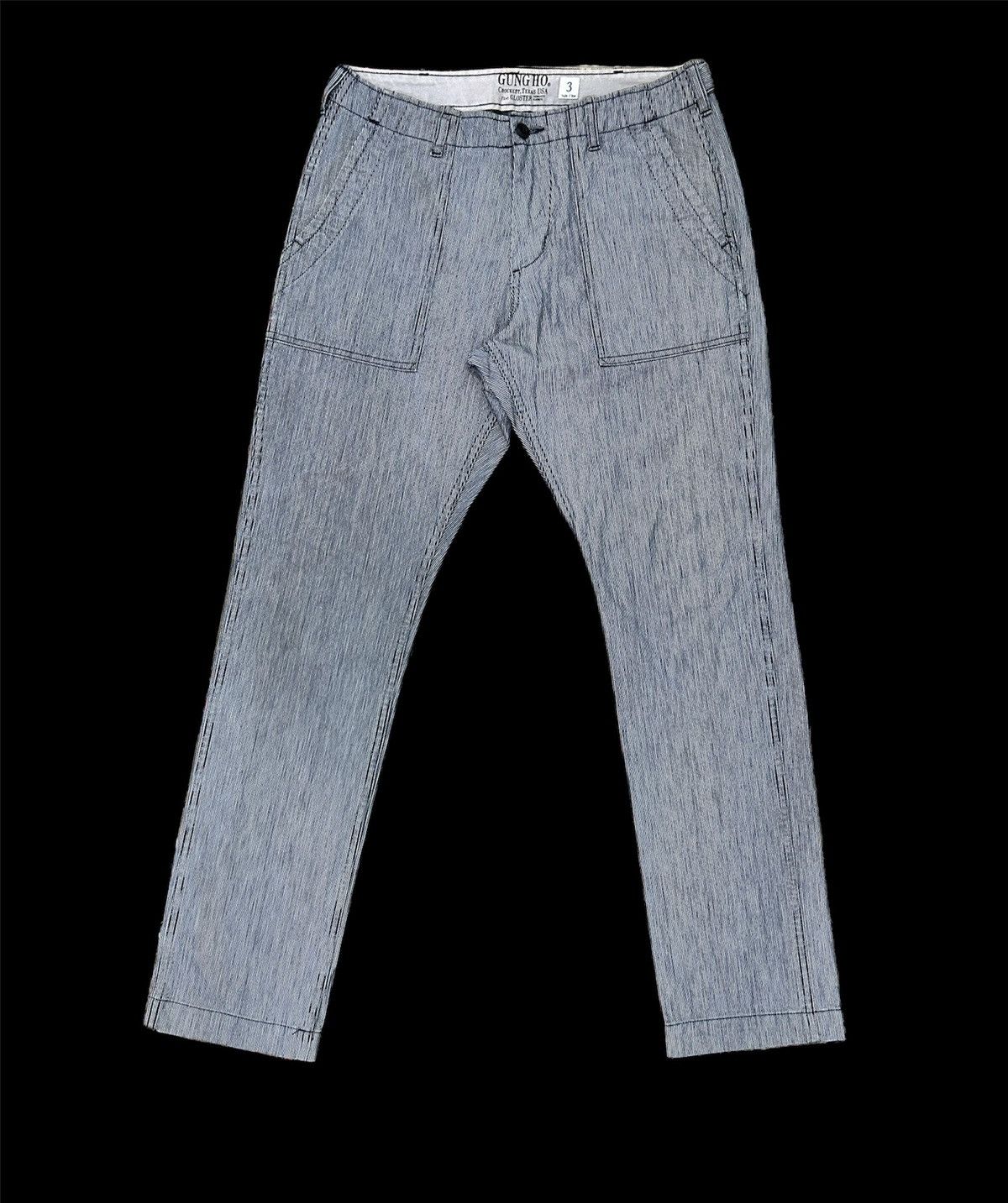 GUNG HO YAMA Denim Cargo Pants 全フィールド対応！ナナミカ別注軍