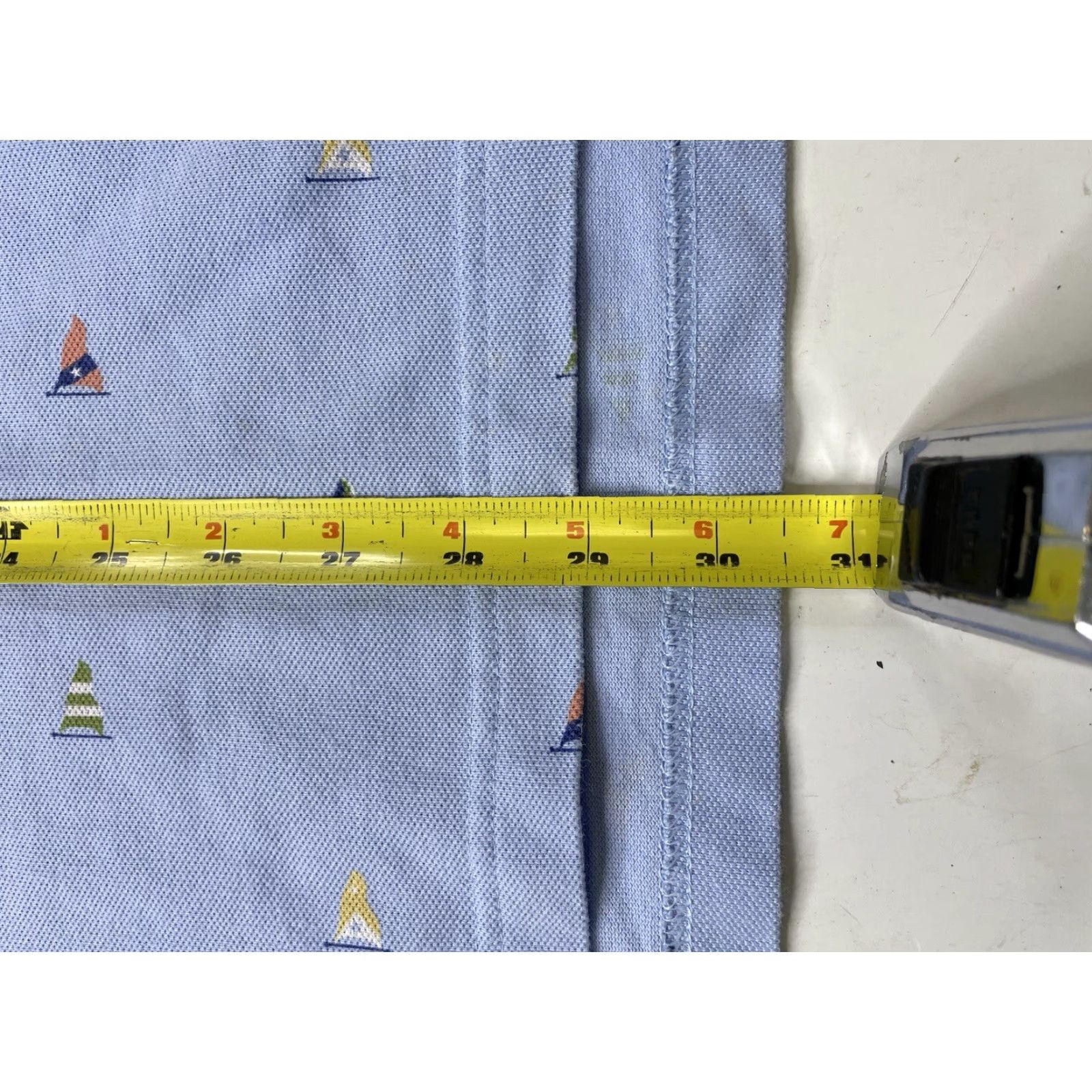 Brooks Brothers Brooks Brothers Polo Shirt Flag Print Nautical Classic Preppy Regular L Men Blue Cotton Knit Short Sleeve Collared Vintage No Size US L / EU 52-54 / 3 - 4 Thumbnail