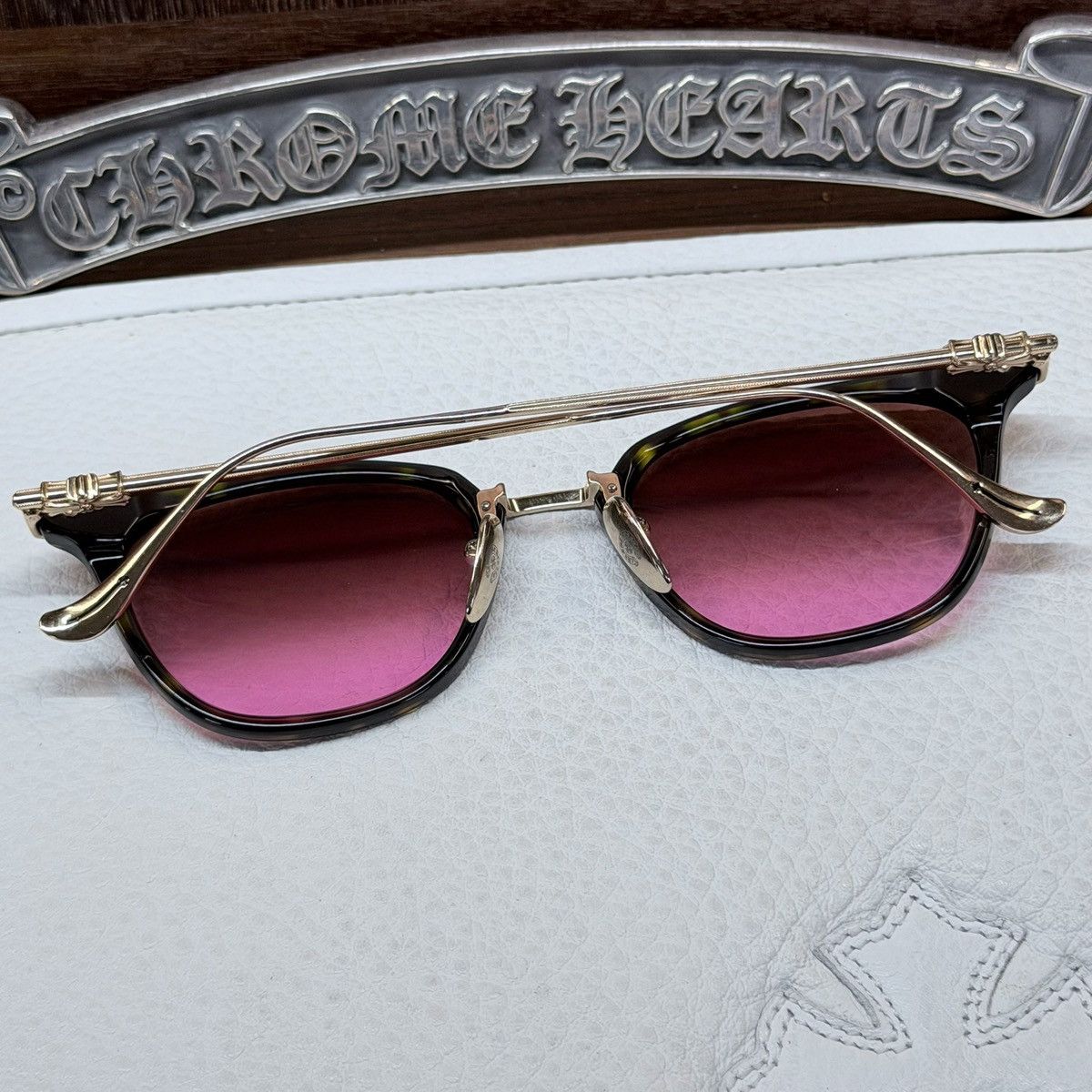 Chrome Hearts Chrome Hearts SHAGASS 1/1 Sunglasses Size ONE SIZE - 2 Thumbnail