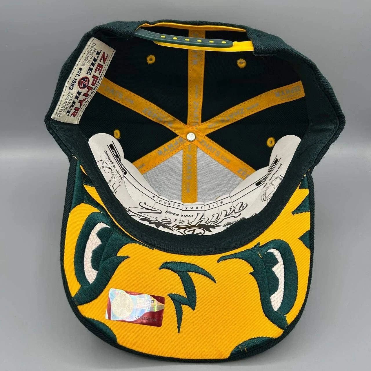 Zephyr Vintage North Dakota State Bison NCAA Embroidered Snap Back Size ONE SIZE - 2 Thumbnail
