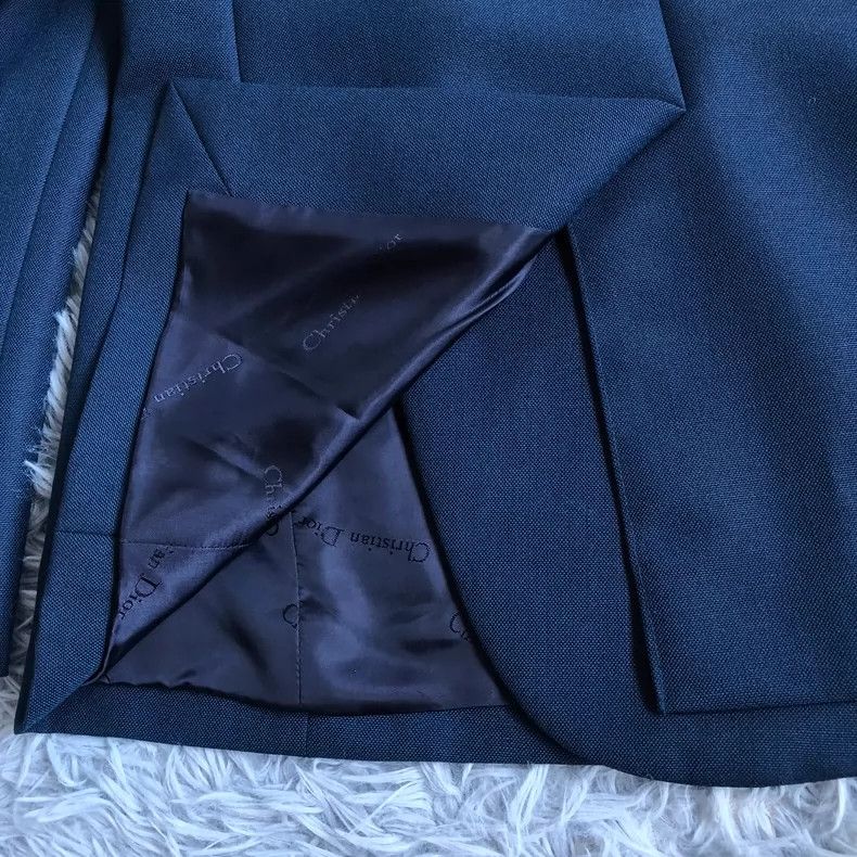 Dior Dior 19ss slanted wool suit jacket 2501-Nextarrow Size US S / EU 44-46 / 1 - 5 Thumbnail