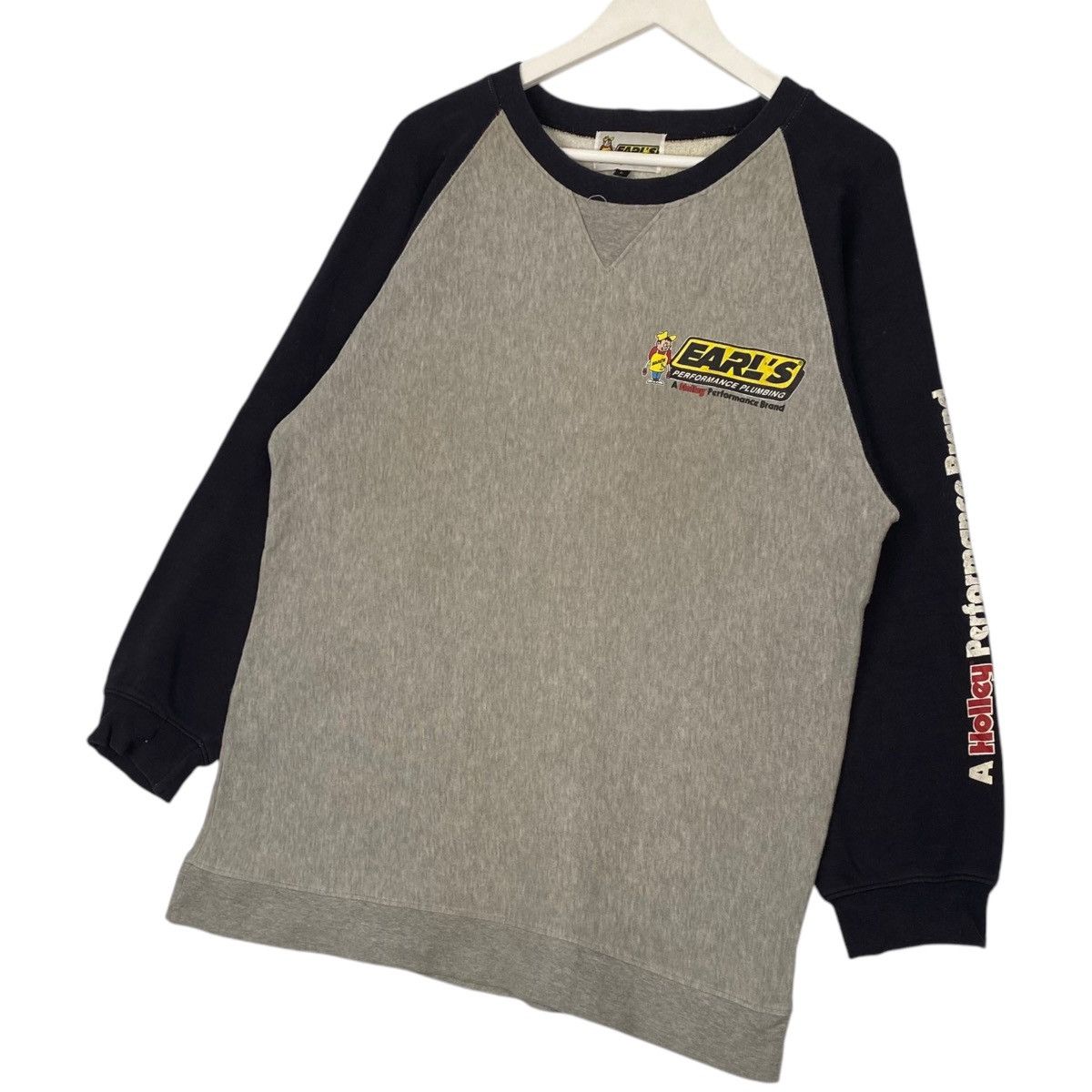 Earl Sweatshirt × Vintage Vintage Earl’s Crewneck Sweatshirt Gray Pullover Size L Size US L / EU 52-54 / 3 - 2 Thumbnail