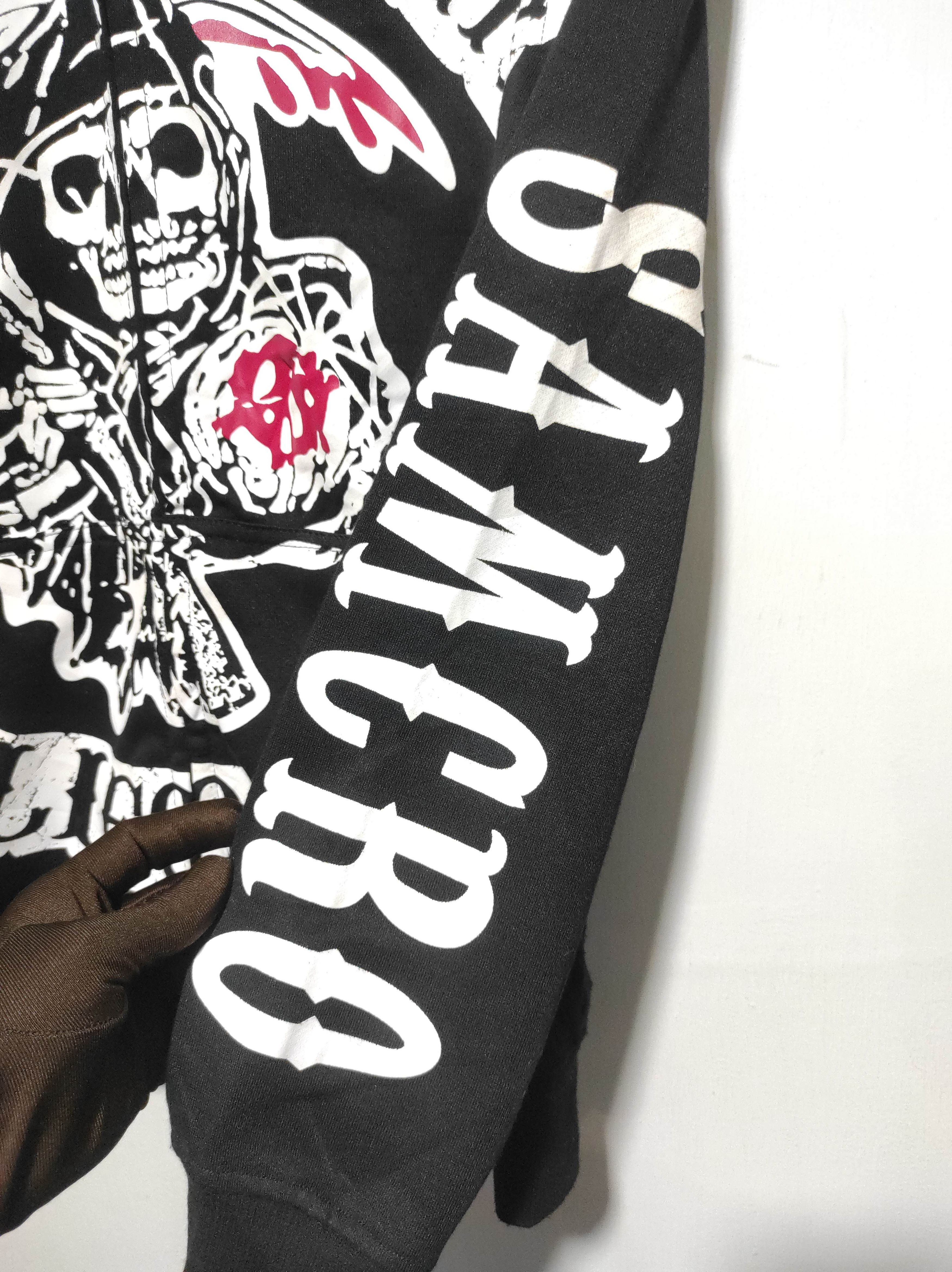 Japanese Brand Sons of A Anarchy California zip fur hoodie vest Size US S / EU 44-46 / 1 - 7 Thumbnail