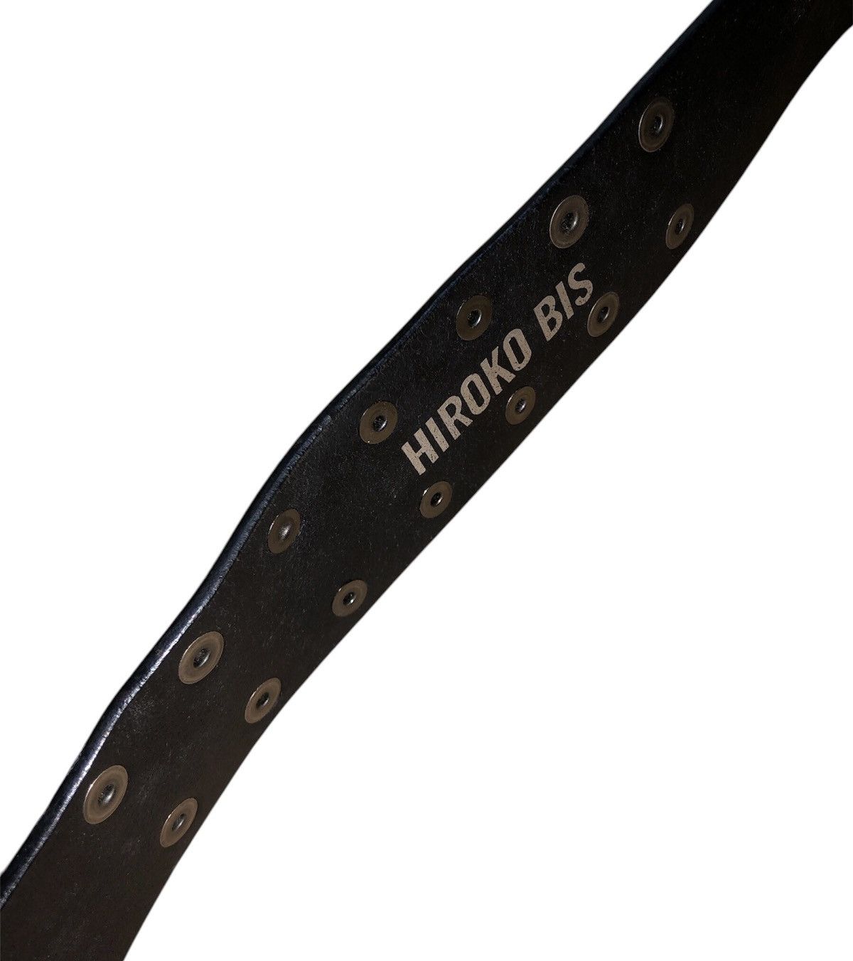Designer × Japanese Brand × Vintage Leather Belt Hiroko Bis Japanese Brand Size 32 - 6 Thumbnail