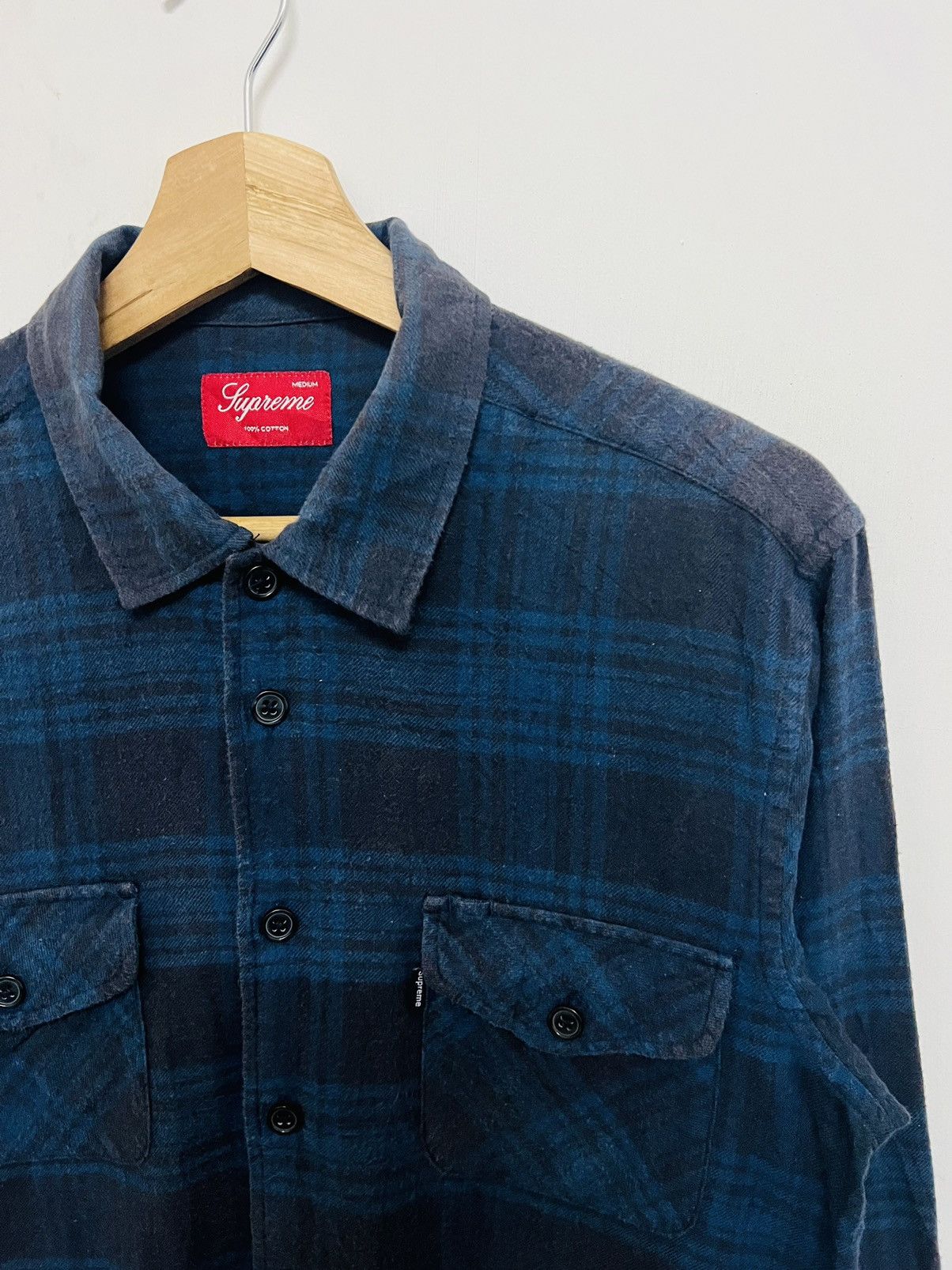 Supreme Supreme Plaid Flannel Workshirt Size US M / EU 48-50 / 2 - 2 Thumbnail