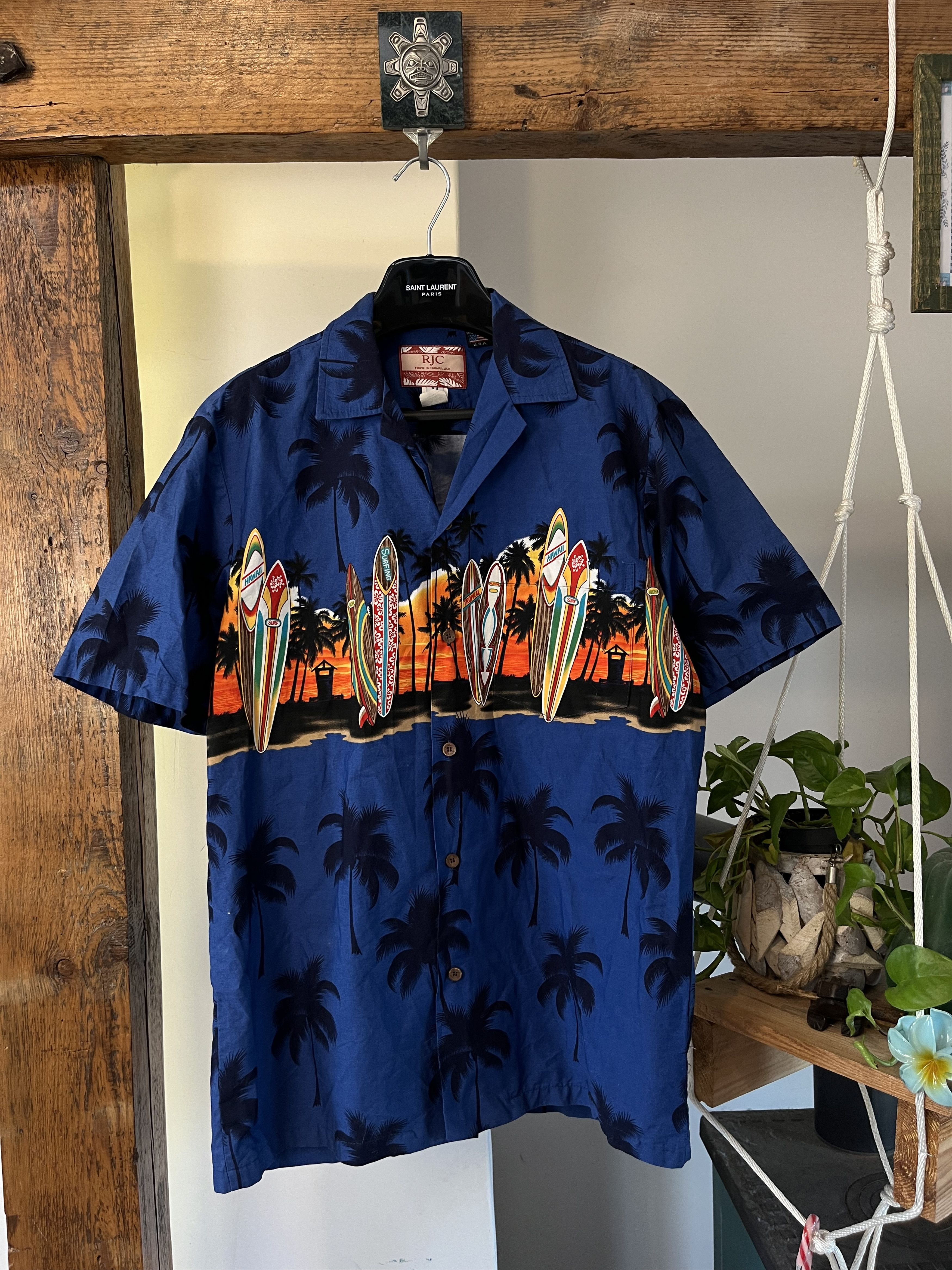 Other Vintage 90s RJC Made in Hawaiian Shirt Summer Cuban Size US M / EU 48-50 / 2 - 1 Thumbnail