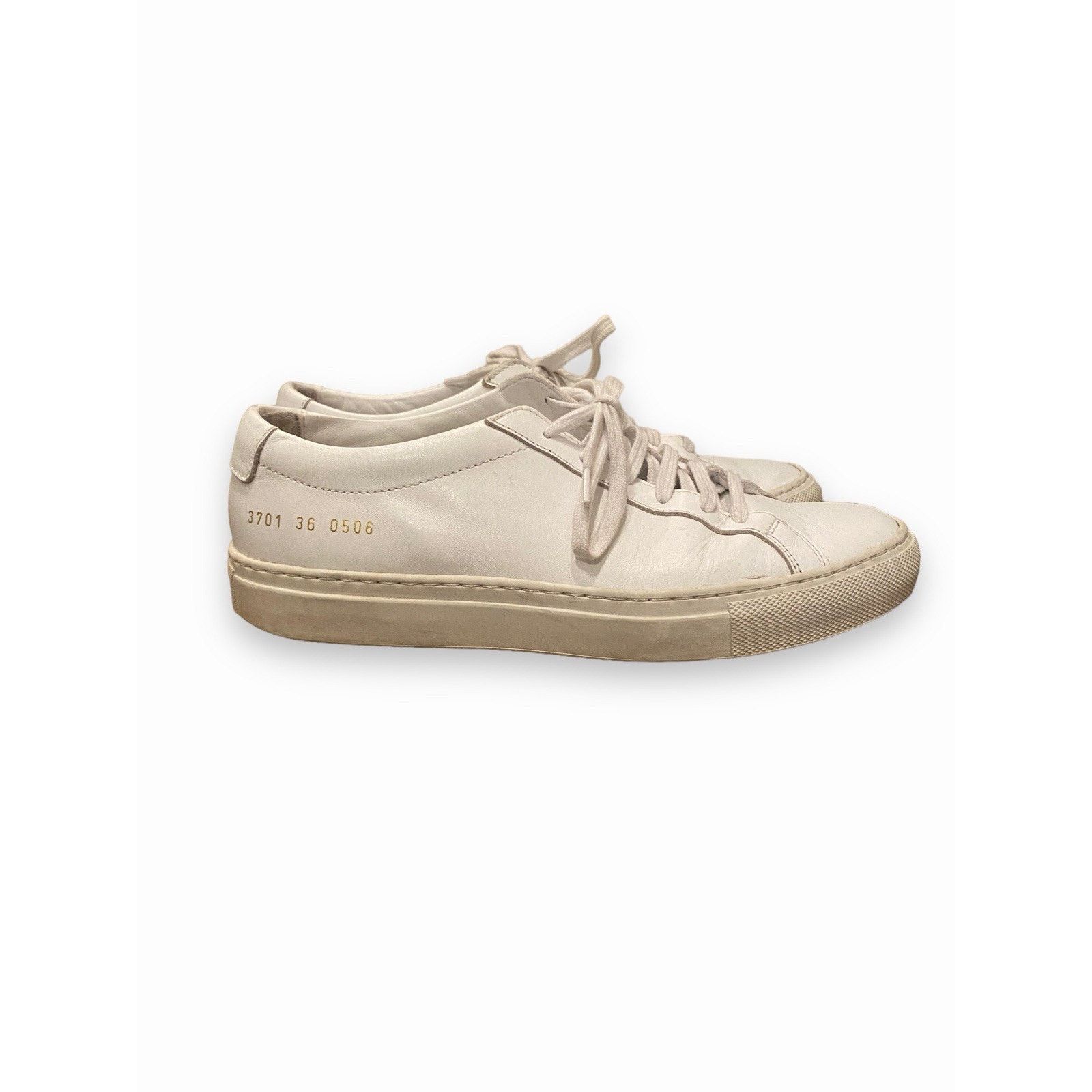 Common Projects COMMON PROJECTS Woman’s Original Achilles Low White Size US 6 / IT 36 - 1 Thumbnail