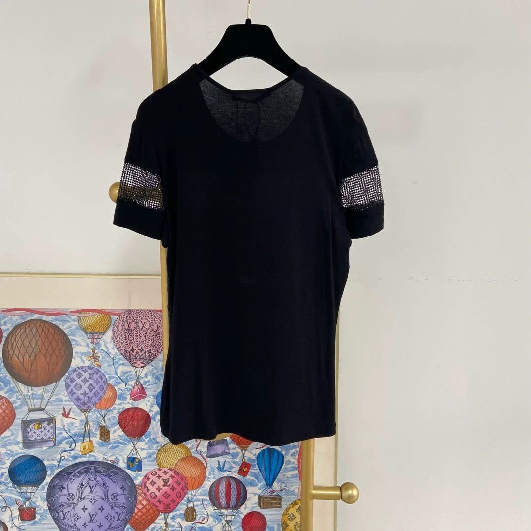 Other Esanno Scernno Black Diamond T-shirt 42 Size M / US 6-8 / IT 42-44 - 2 Thumbnail