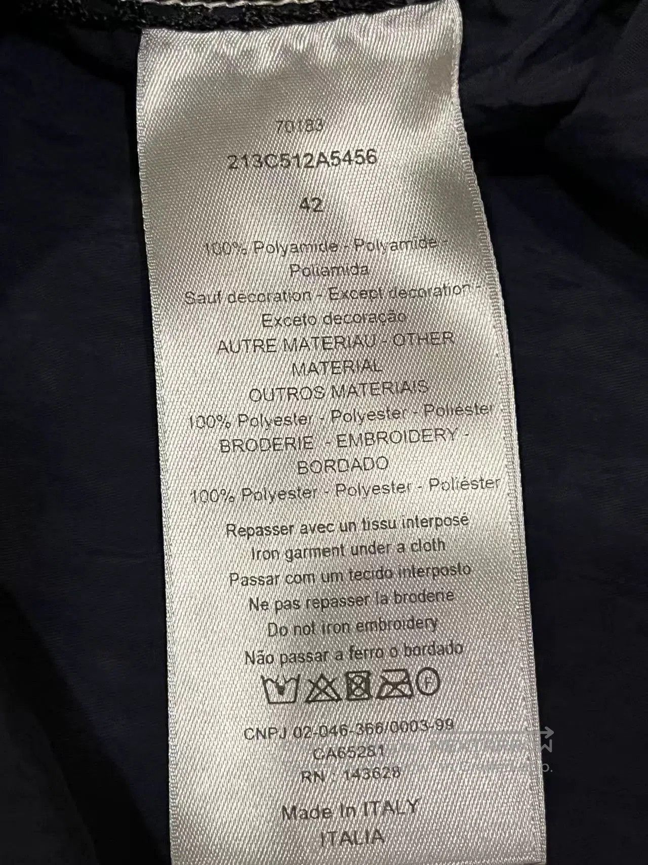 Dior Dior Embroidered Logo Blue Shirt Jacket. Size US M / EU 48-50 / 2 - 5 Thumbnail