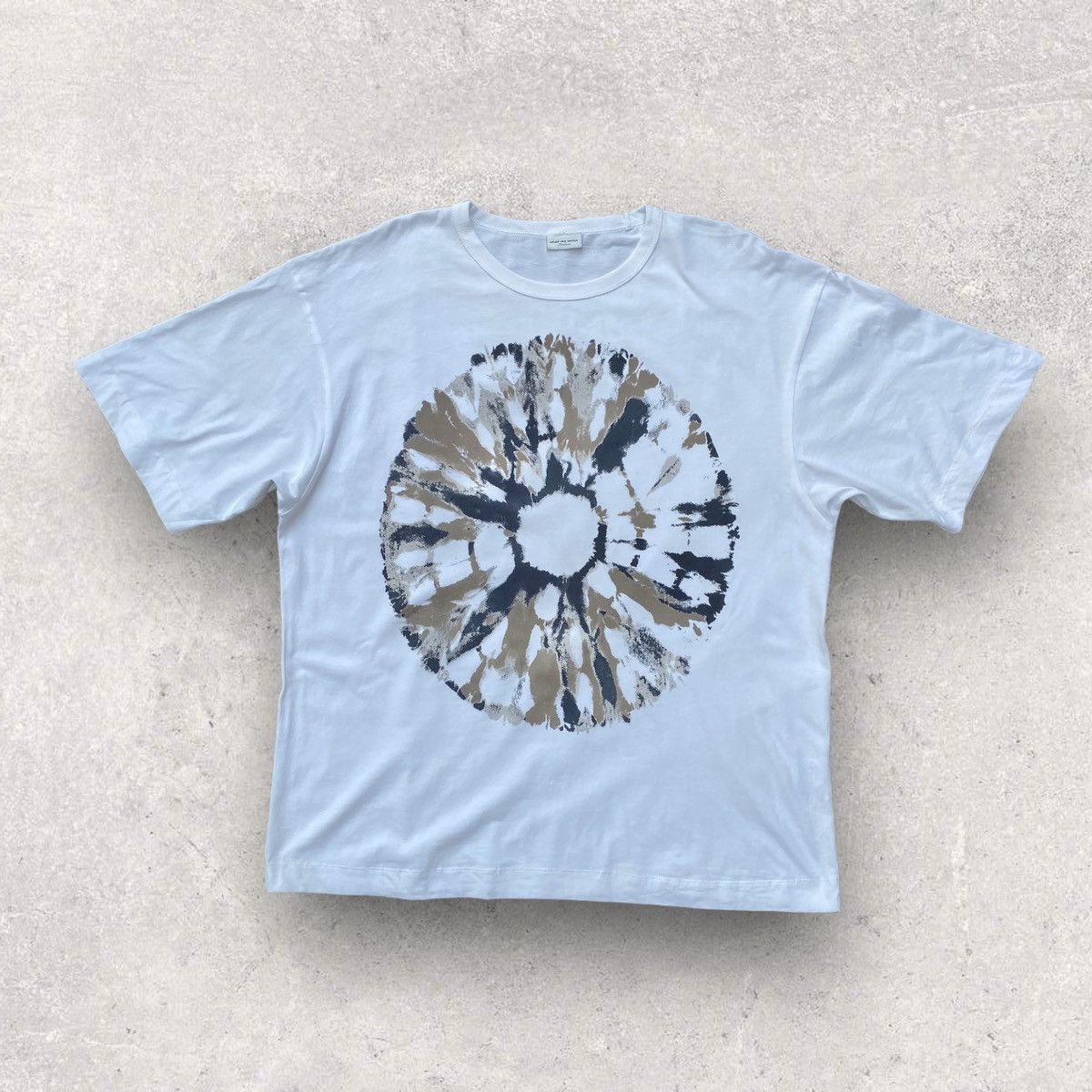 Dries Van Noten AW19 Tie Dye Print Oversized T Shirt Size US M / EU 48-50 / 2 - 1 Thumbnail
