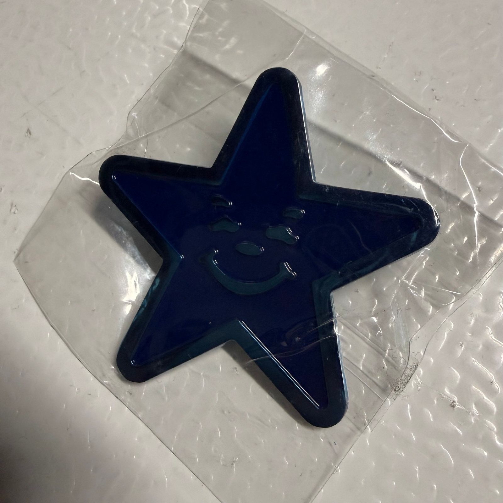 Asspizza Asspizza Metallic Blue Star Pin Size ONE SIZE - 2 Thumbnail