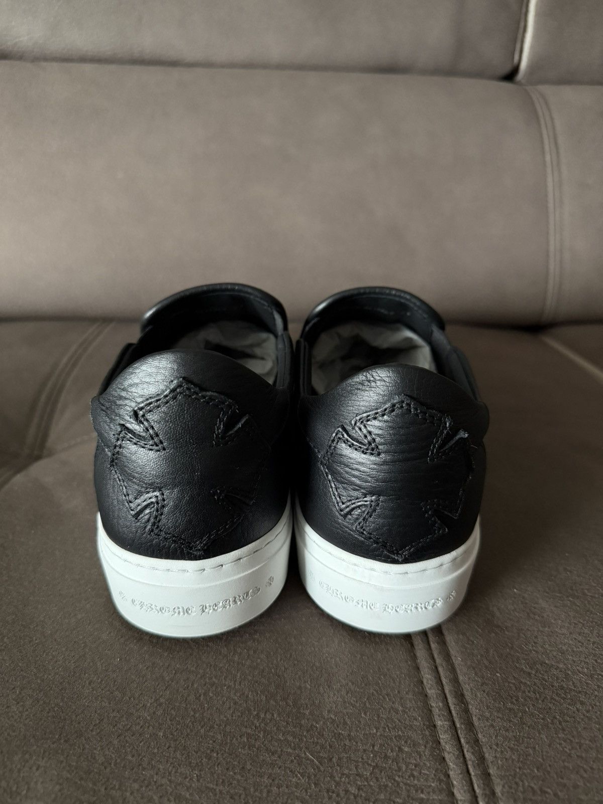 Chrome Hearts Chrome Hearts Leather Slip On Size US 8 / EU 41 - 3 Thumbnail