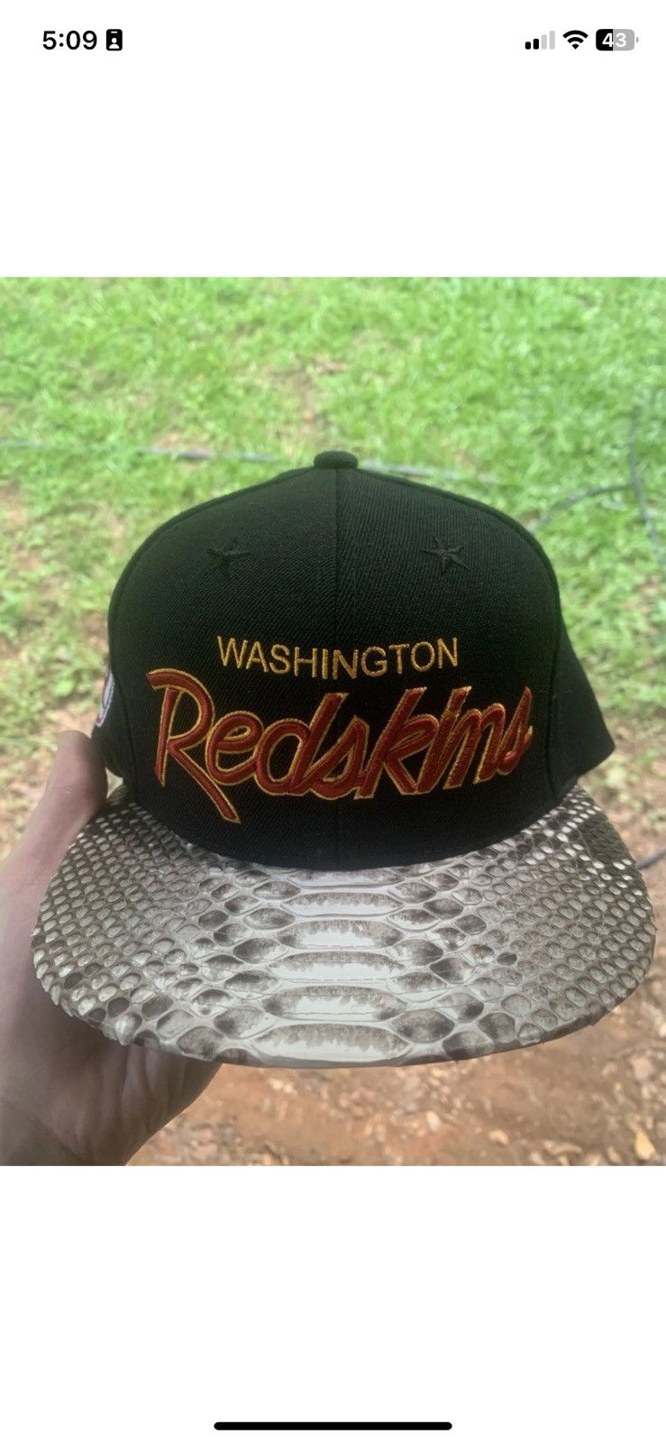 Just Don Just Don washington redskins hat Size ONE SIZE - 1 Thumbnail
