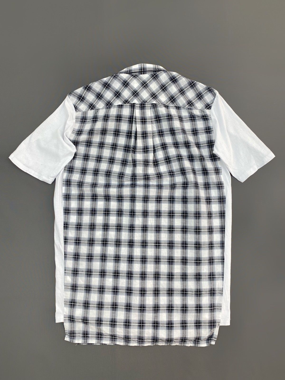 Takeshy Kurosawa Takeshy Kurosawa Homme Check Split Short Sleeve Shirt Size US S / EU 44-46 / 1 - 4 Thumbnail
