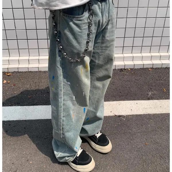 Jewelry Skull Wallet Chain, Skull Keychain for Pants Jeans Size ONE SIZE - 5 Thumbnail