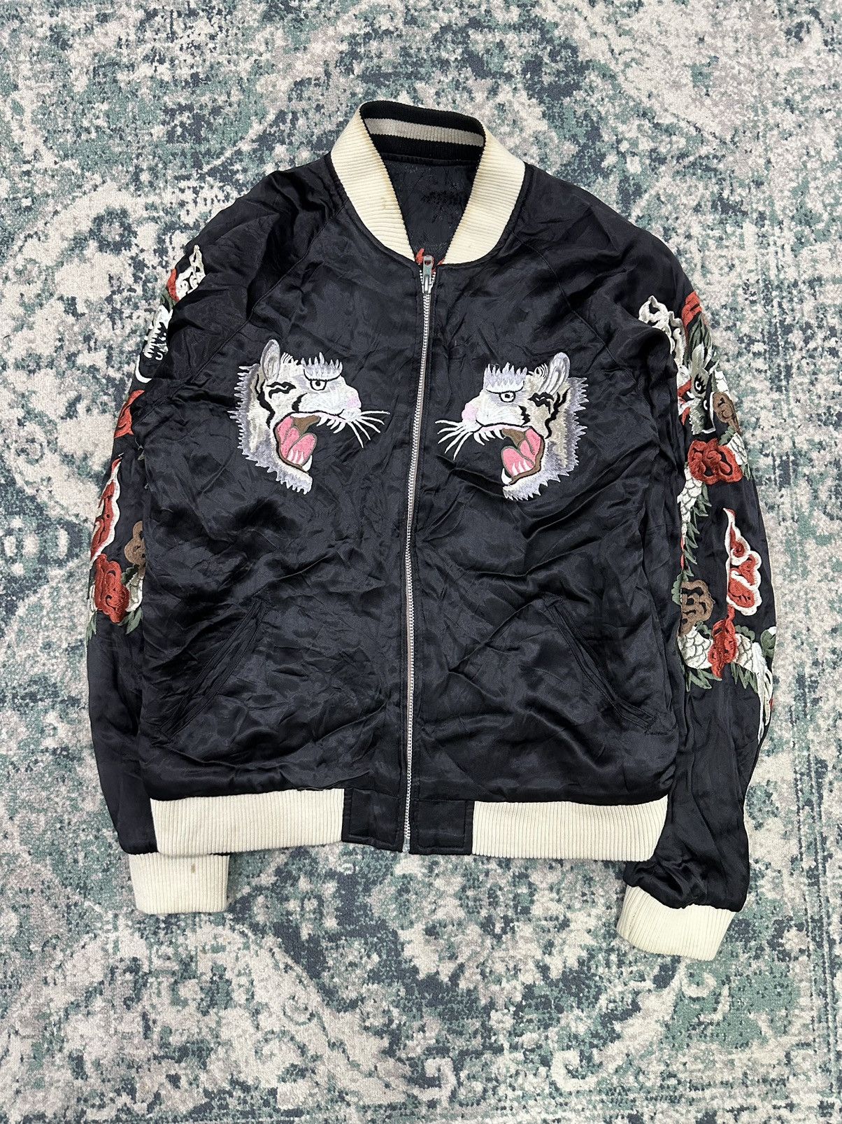 Toyo Enterprises Vintage Japanese Brand Sukajan Reversible Jacket Size US M / EU 48-50 / 2 - 10 Thumbnail